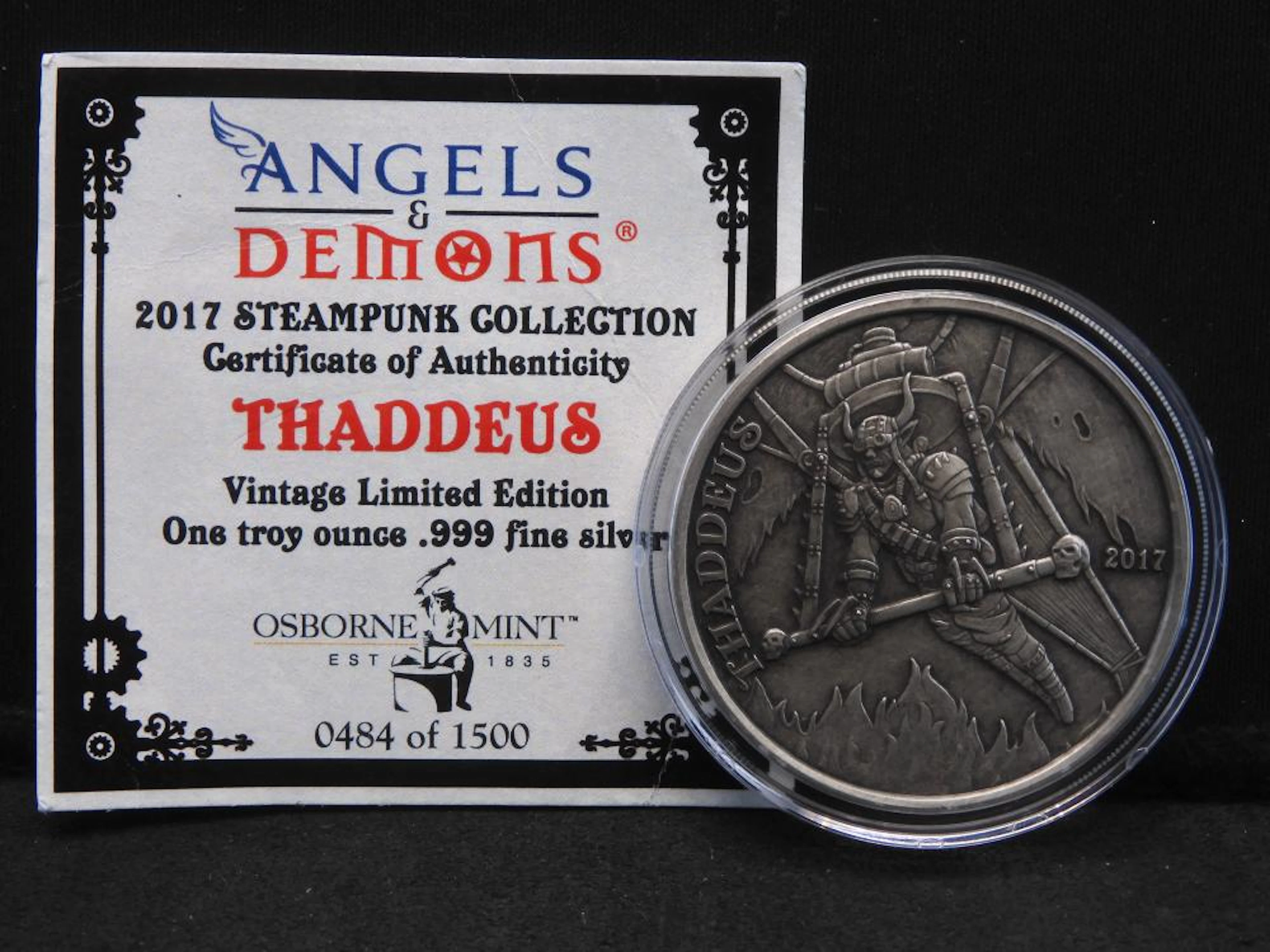 Silver - 2017 Steampunk Collection 1 Troy Oz