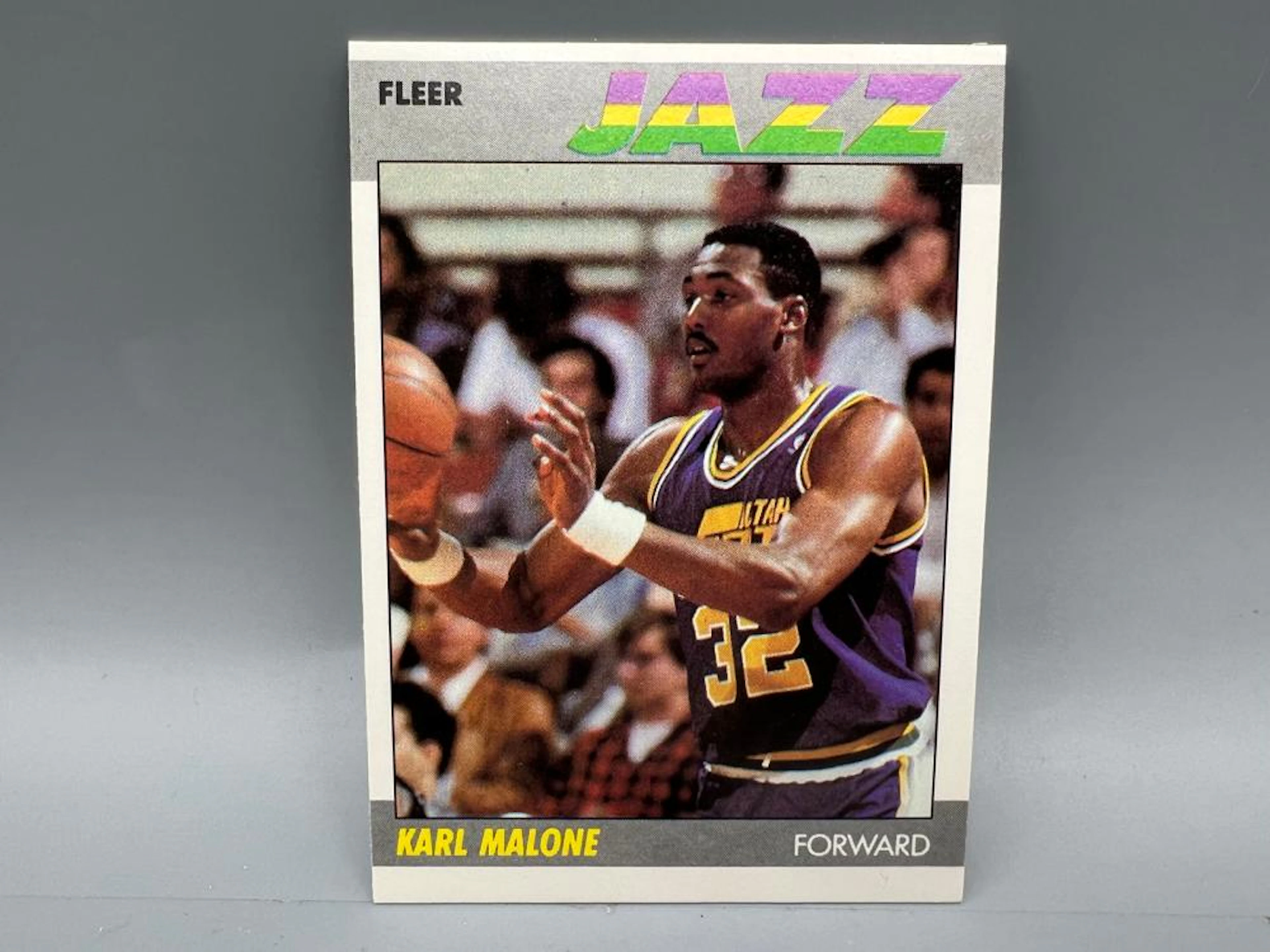 1987-88 Fleer Karl Malone #68 HOF