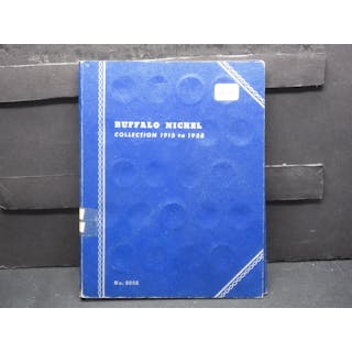 Partially Complete Buffalo Nickel Book