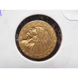 1914-S Gold $2.5 Indian Quarter Eagle