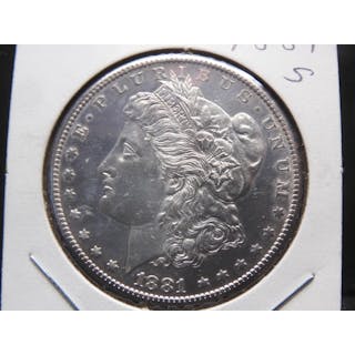Proof like 1881-S Morgan Dollar