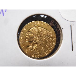 1925-D Gold $2.5 Indian Quarter Eagle