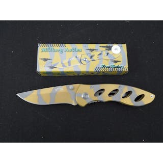 Frost Cutlery Military Action Knife Lock Blade Folder