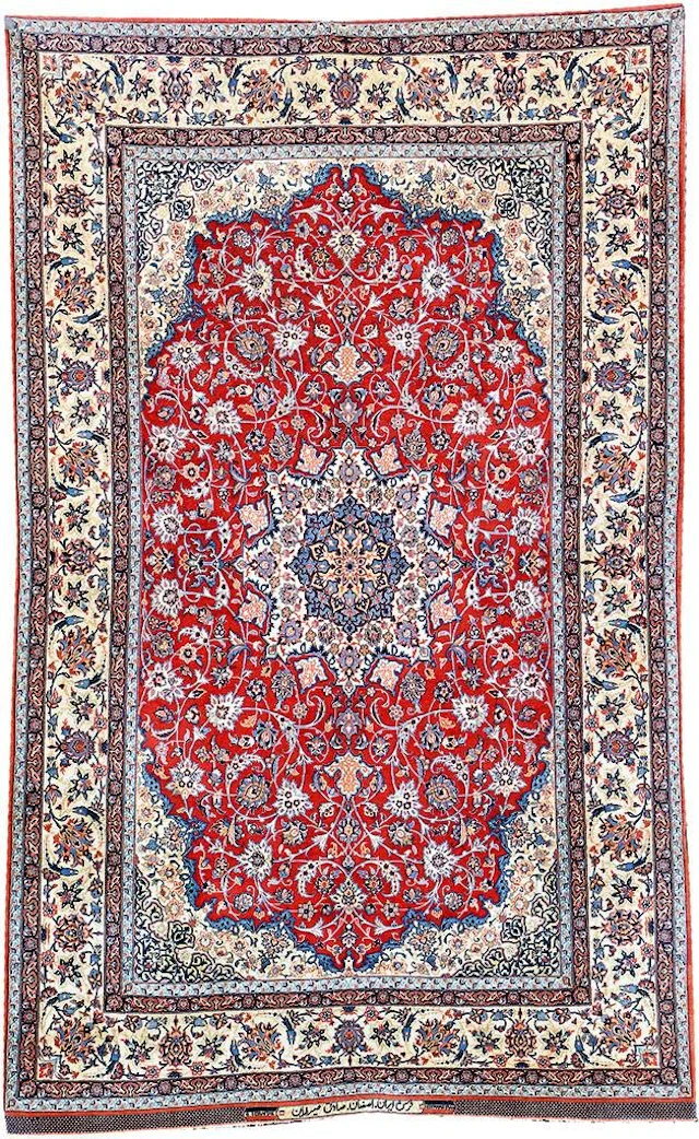 isfahan "seyrafian" (signed) ## central persia