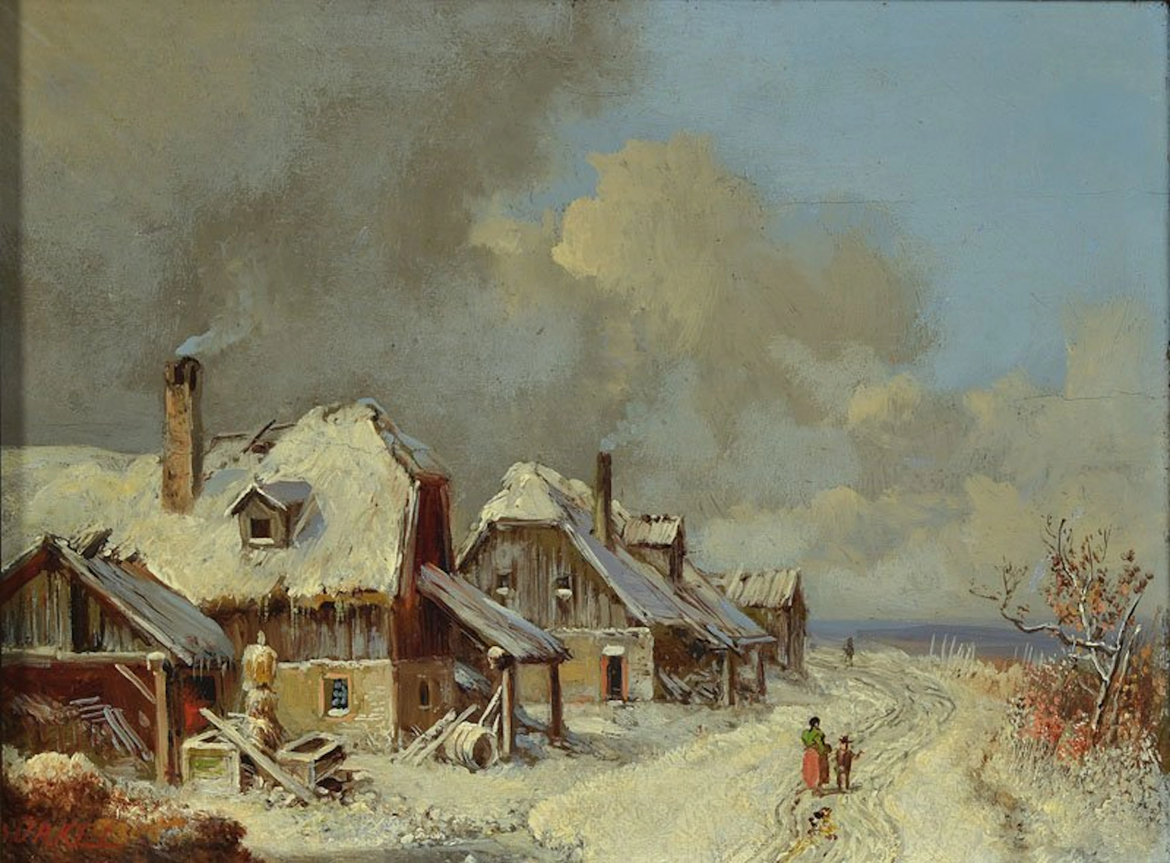 Heinrich Bürkel, 1802 Pirmasens-1869 Munich
