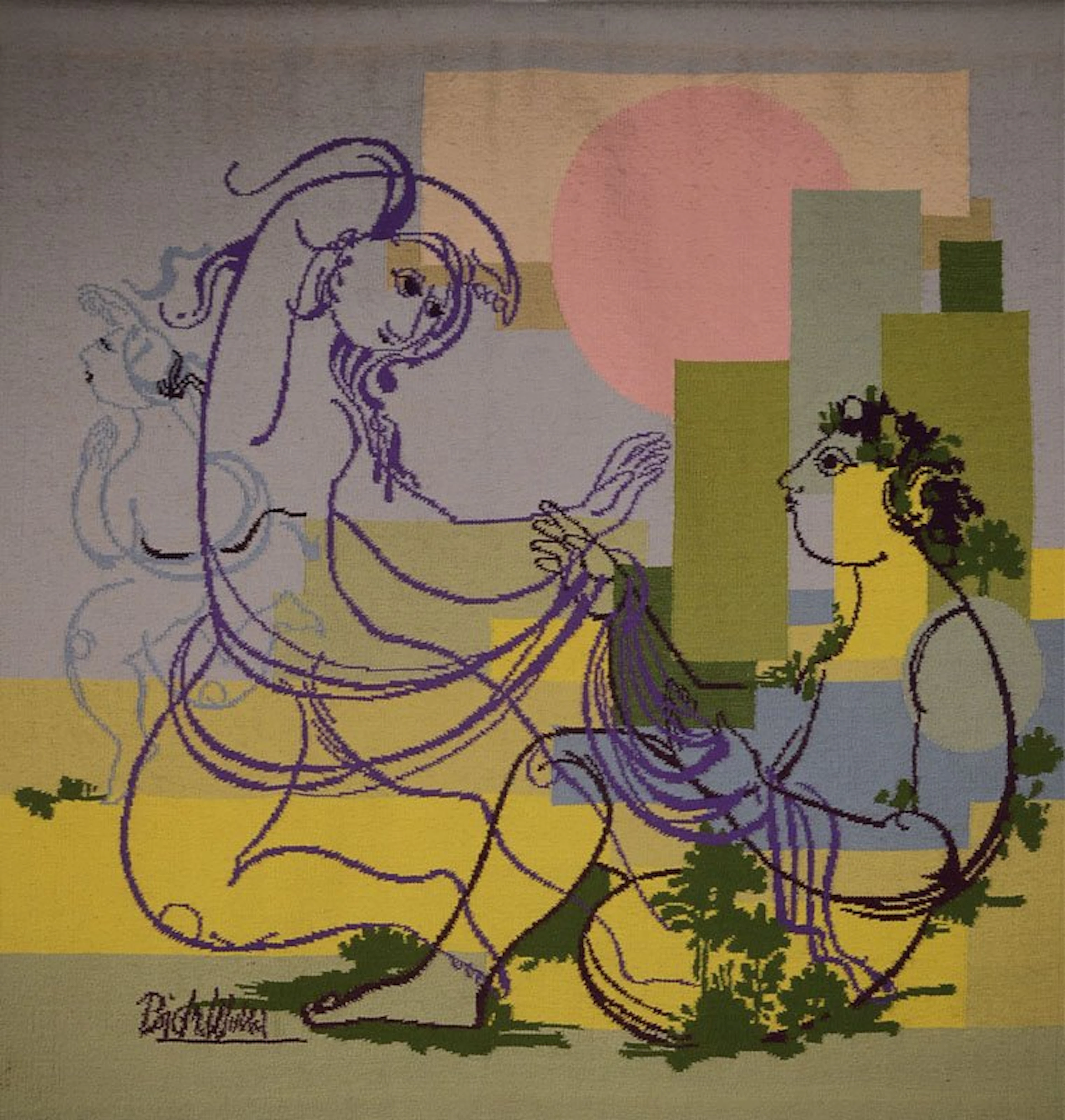 Björn Wiinblad, 1918-2006, tapestry