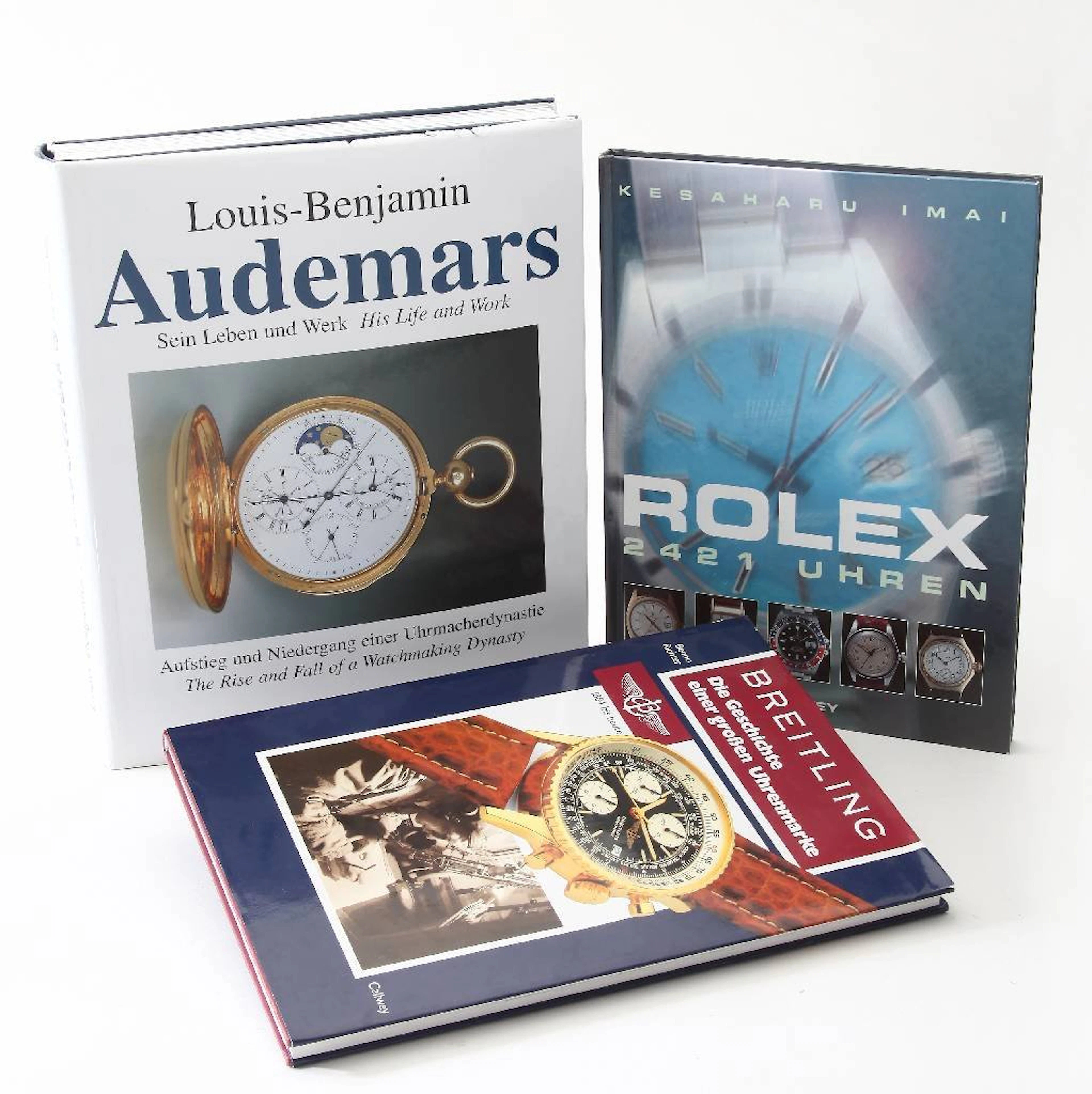 Set of 8 specialized watch books
