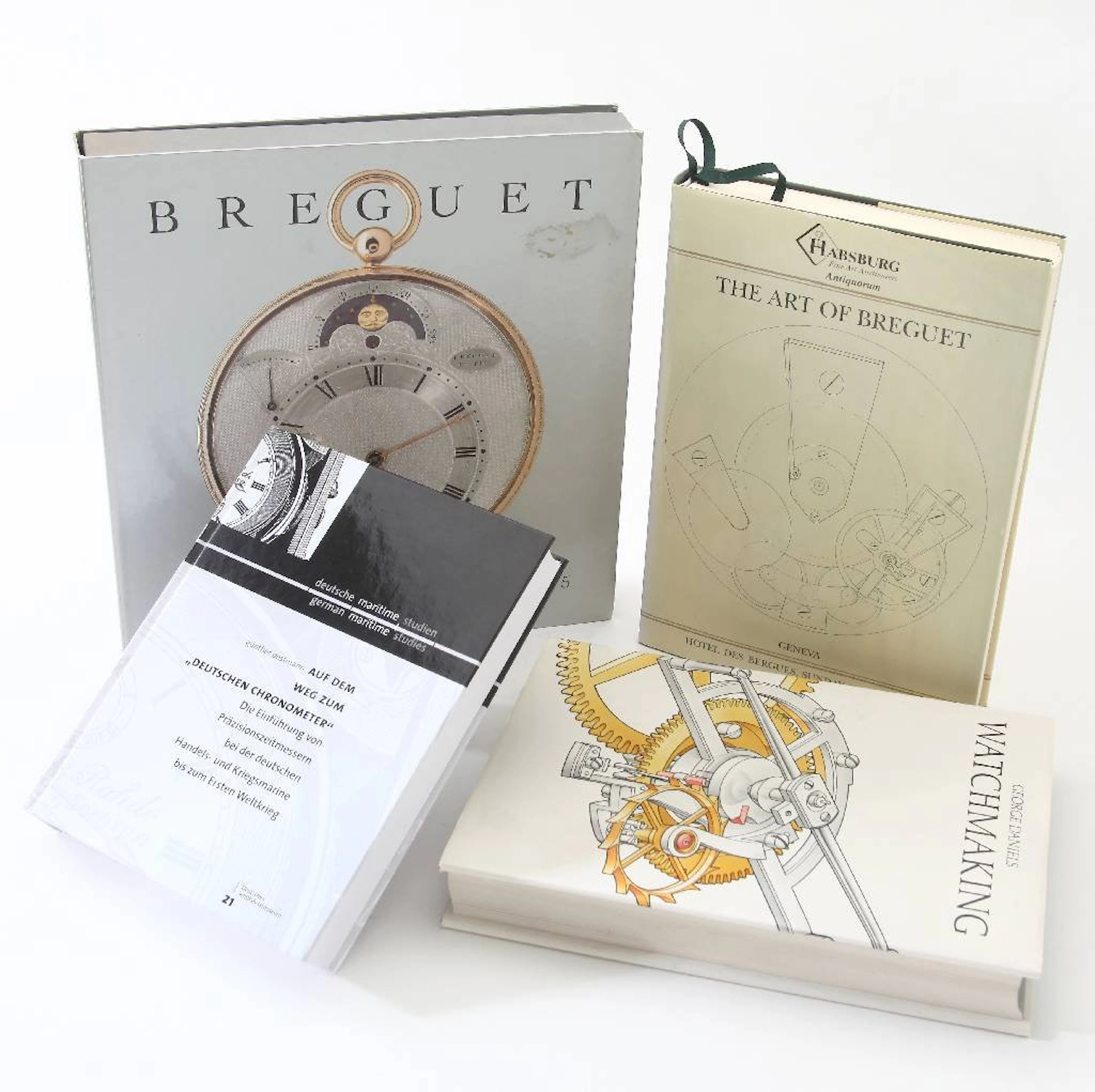 Set of 7 specialized watch books