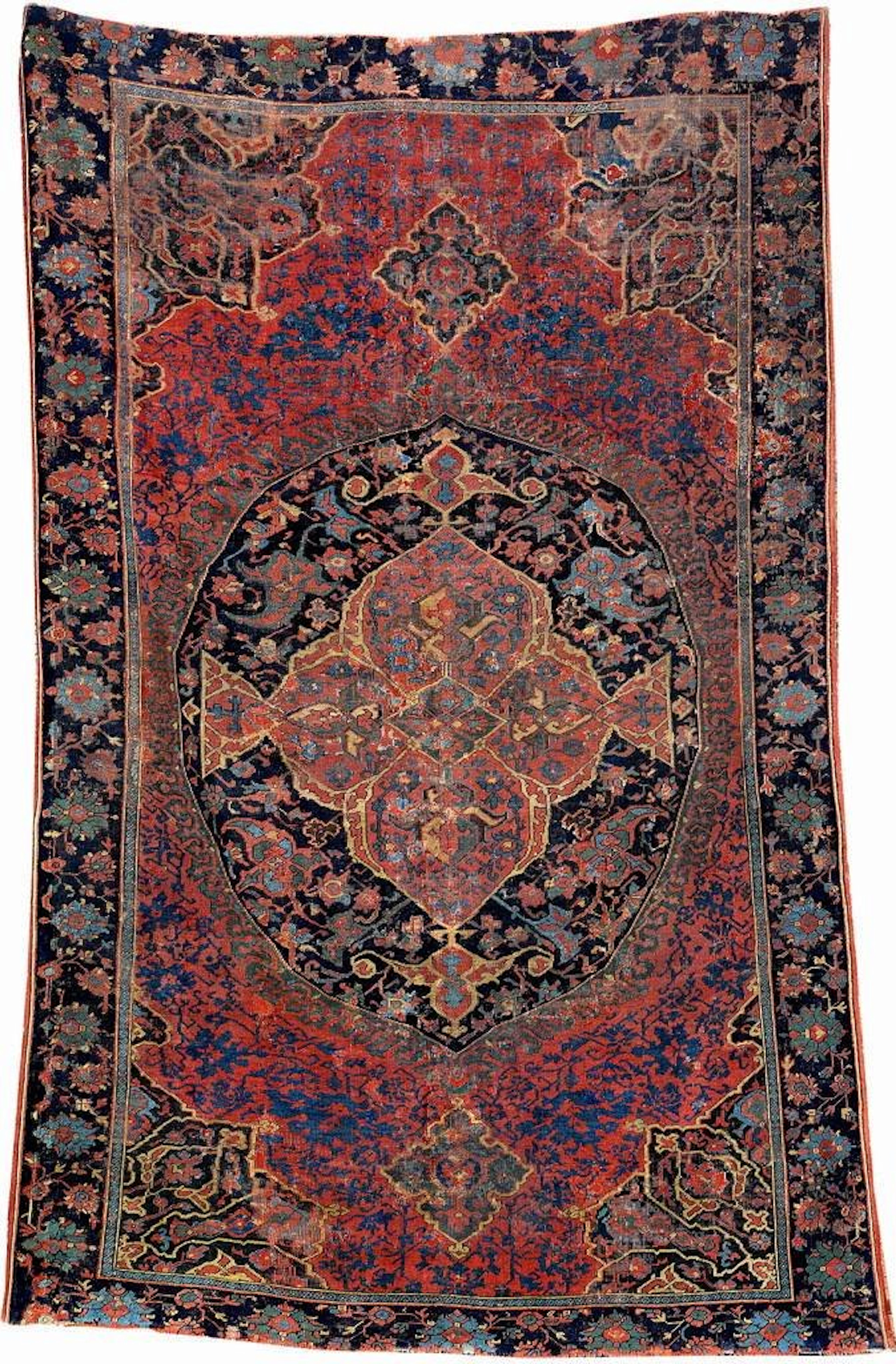 "The Battenberg" Medallion-Oushak (Published)