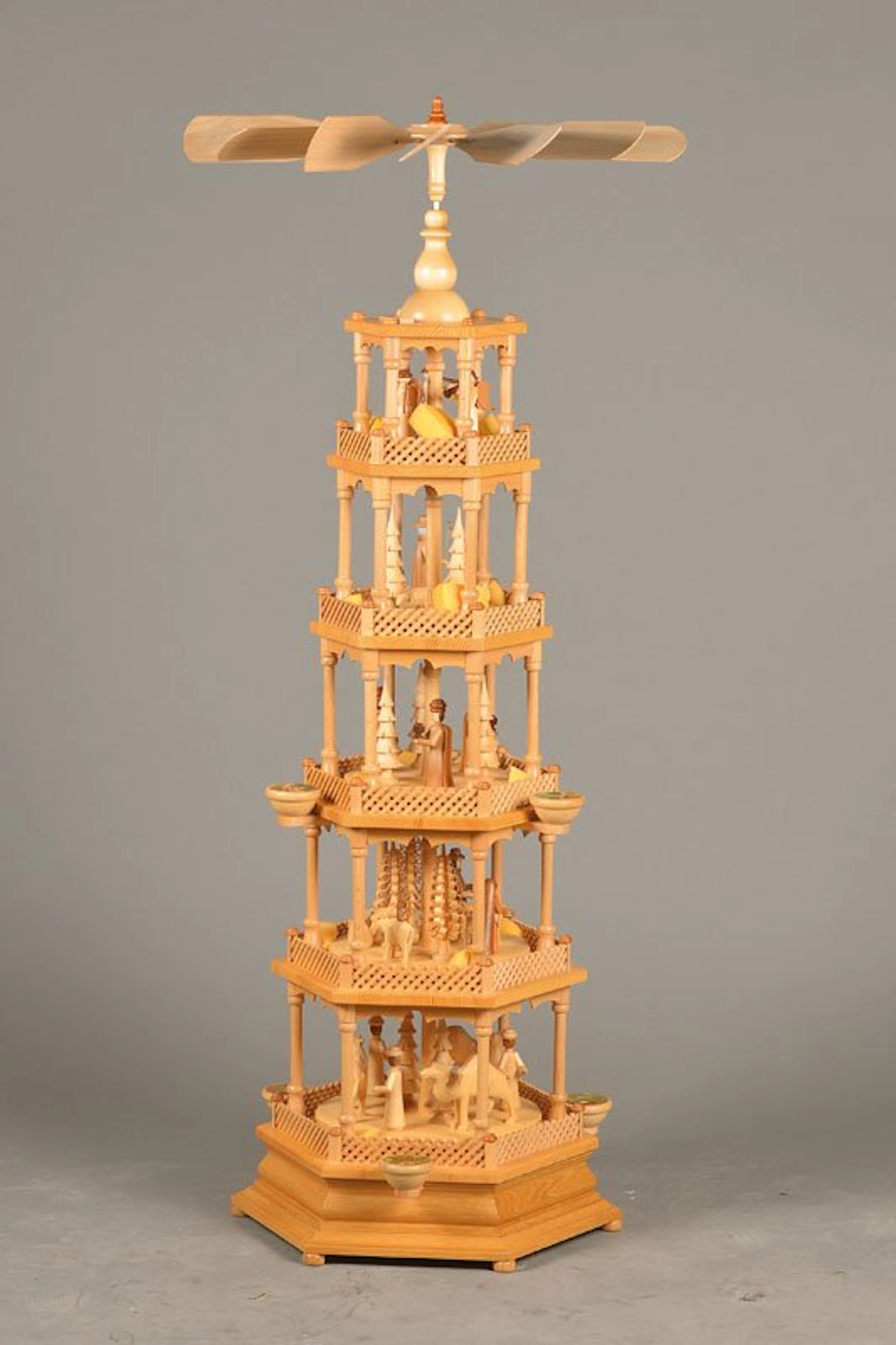 Large Christmas pyramid