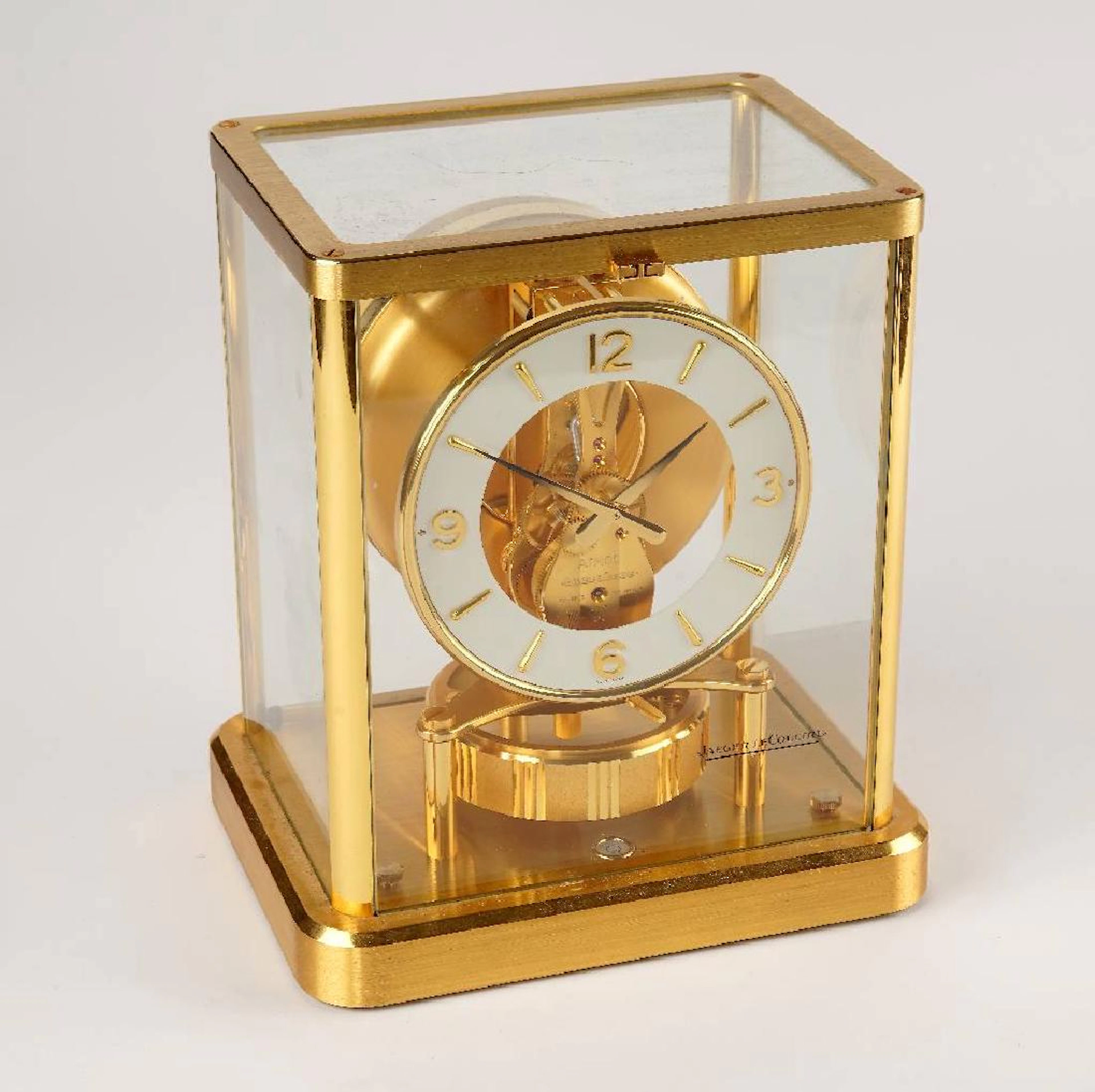 Jaeger-LeCoultre Atmos gilt table clock