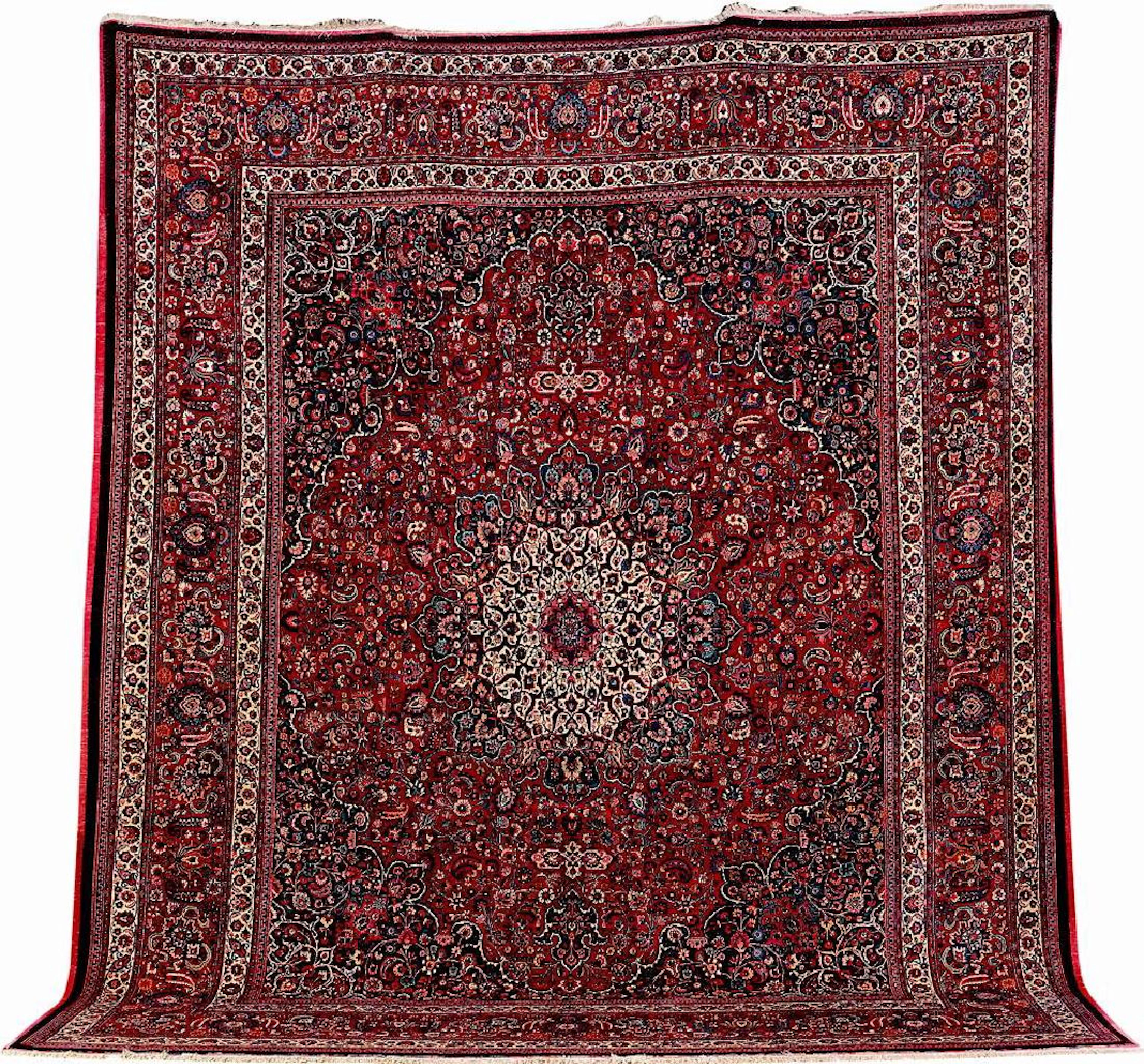 Fine Mashad 'Saber' Carpet (Signed)