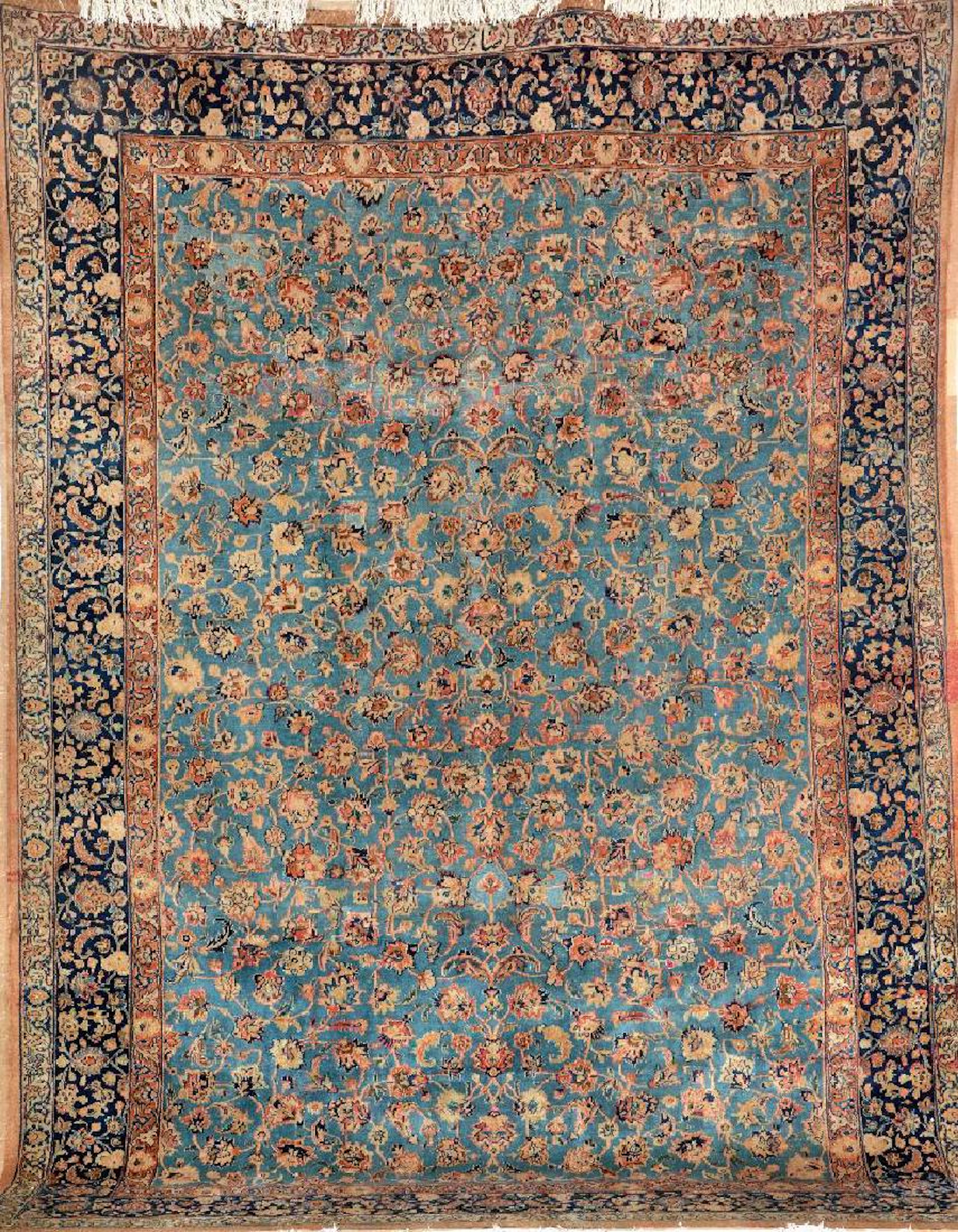 Mashad 'Saber' Carpet 'Flatwoven Silk- Schirasi'
