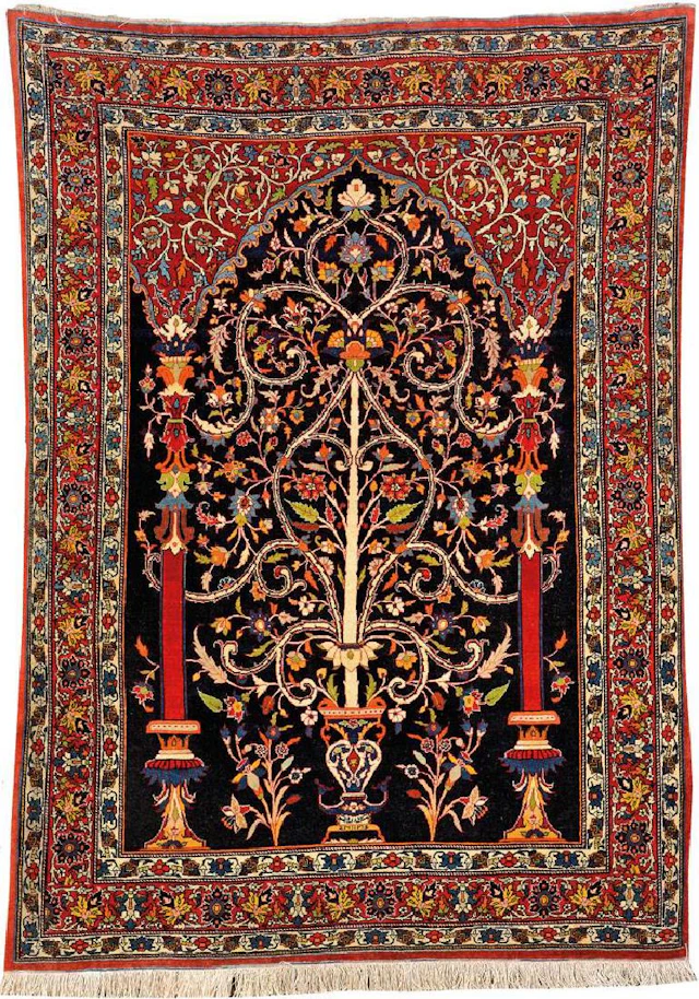 Fine Tabriz 'Hadji-Jalili' Rug