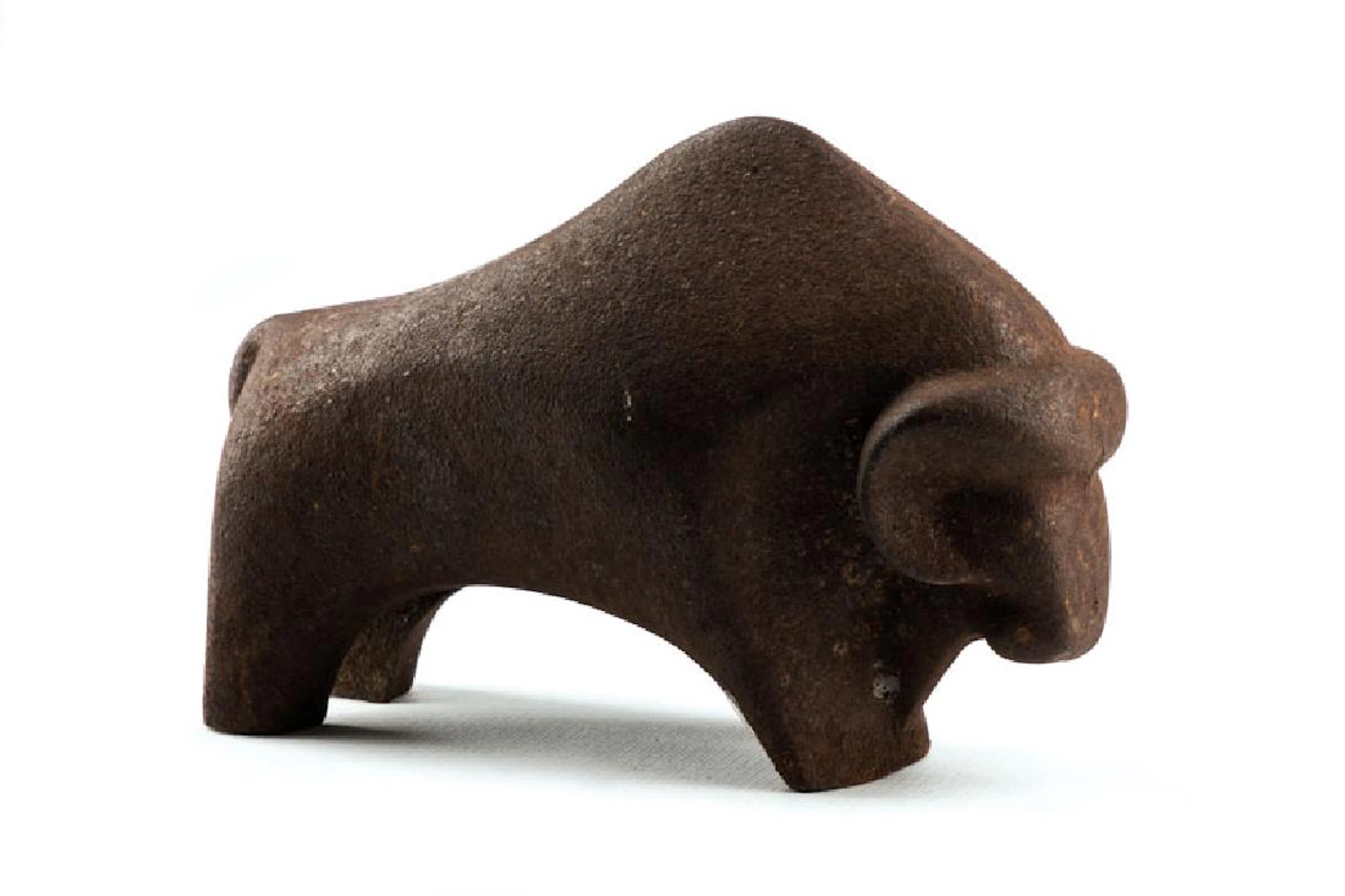 Ewald Mataré, 1887-1965, Buffalo, bronze sculpture