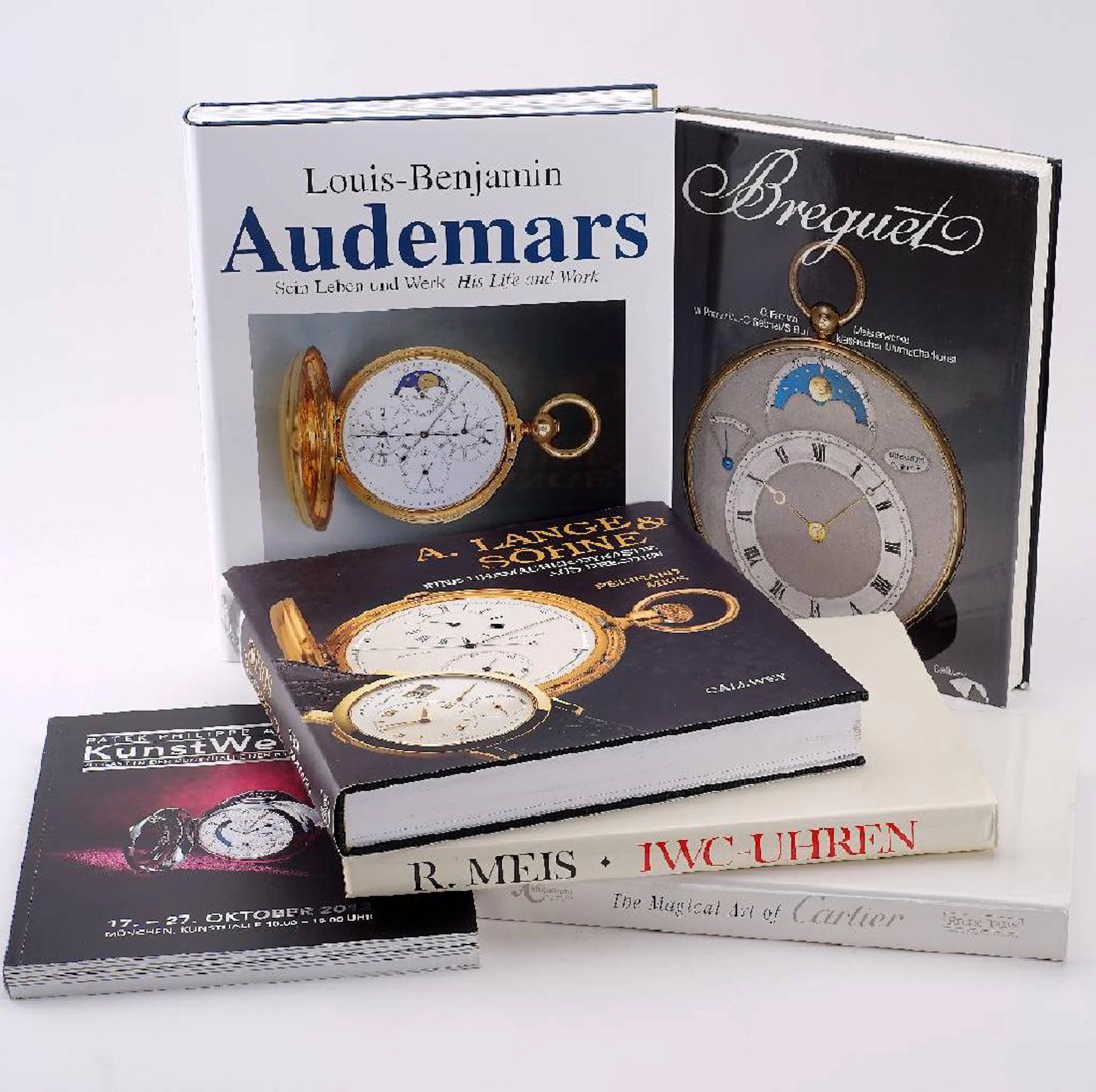 convolute: 13 watch-books, German/English/French