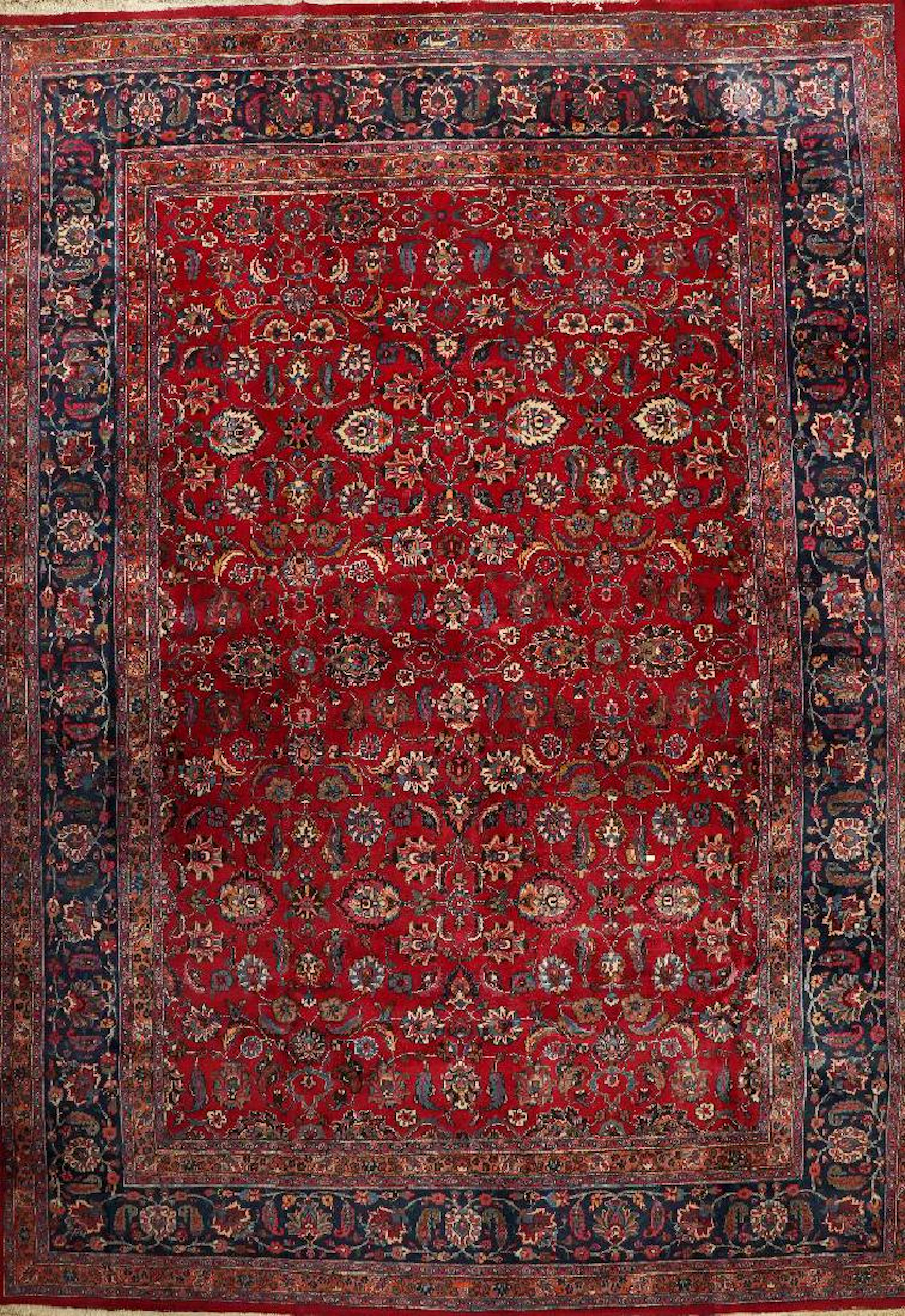 Large Mashad 'Saber' Carpet (Signed)