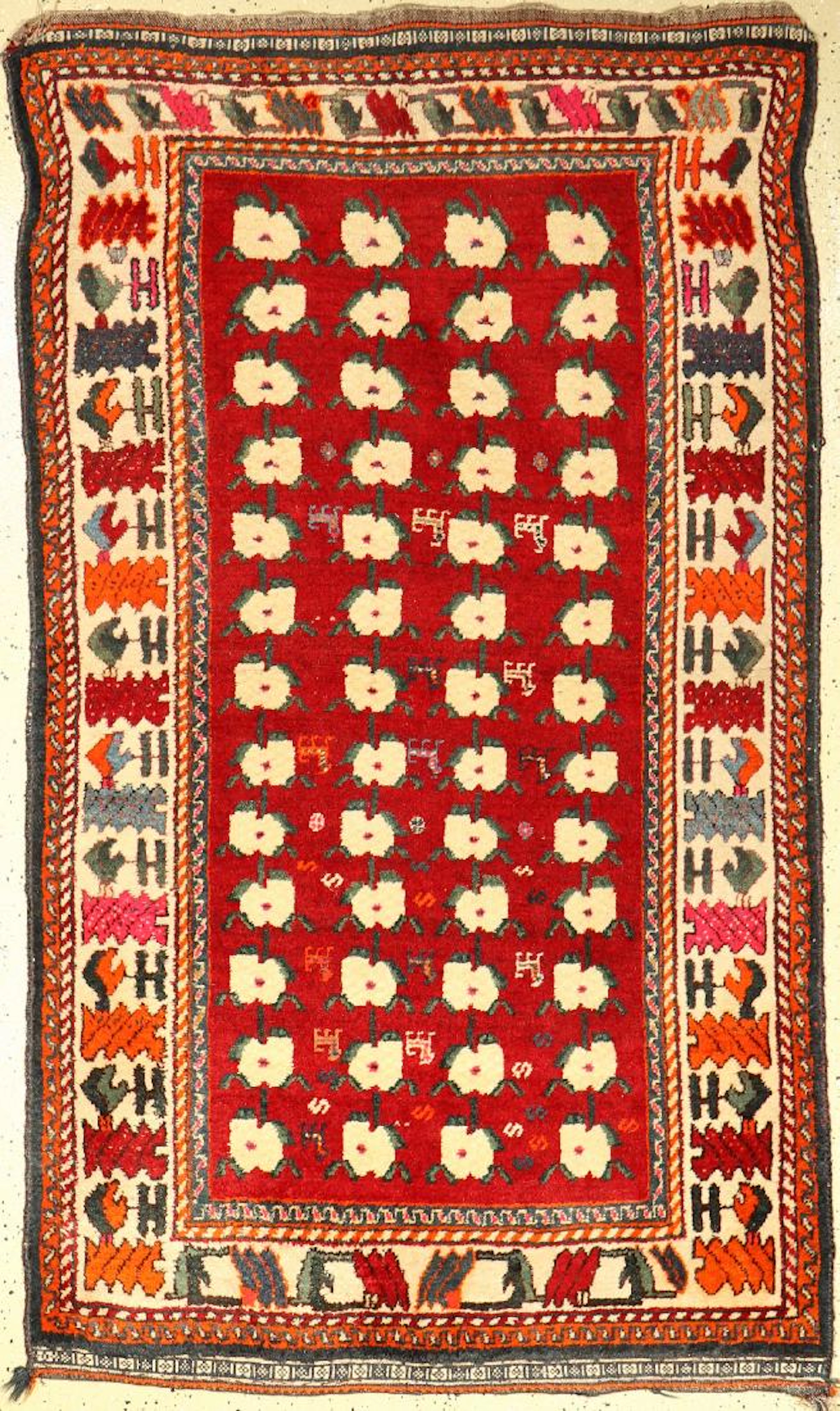 Qashqai-Gabbeh Rug,