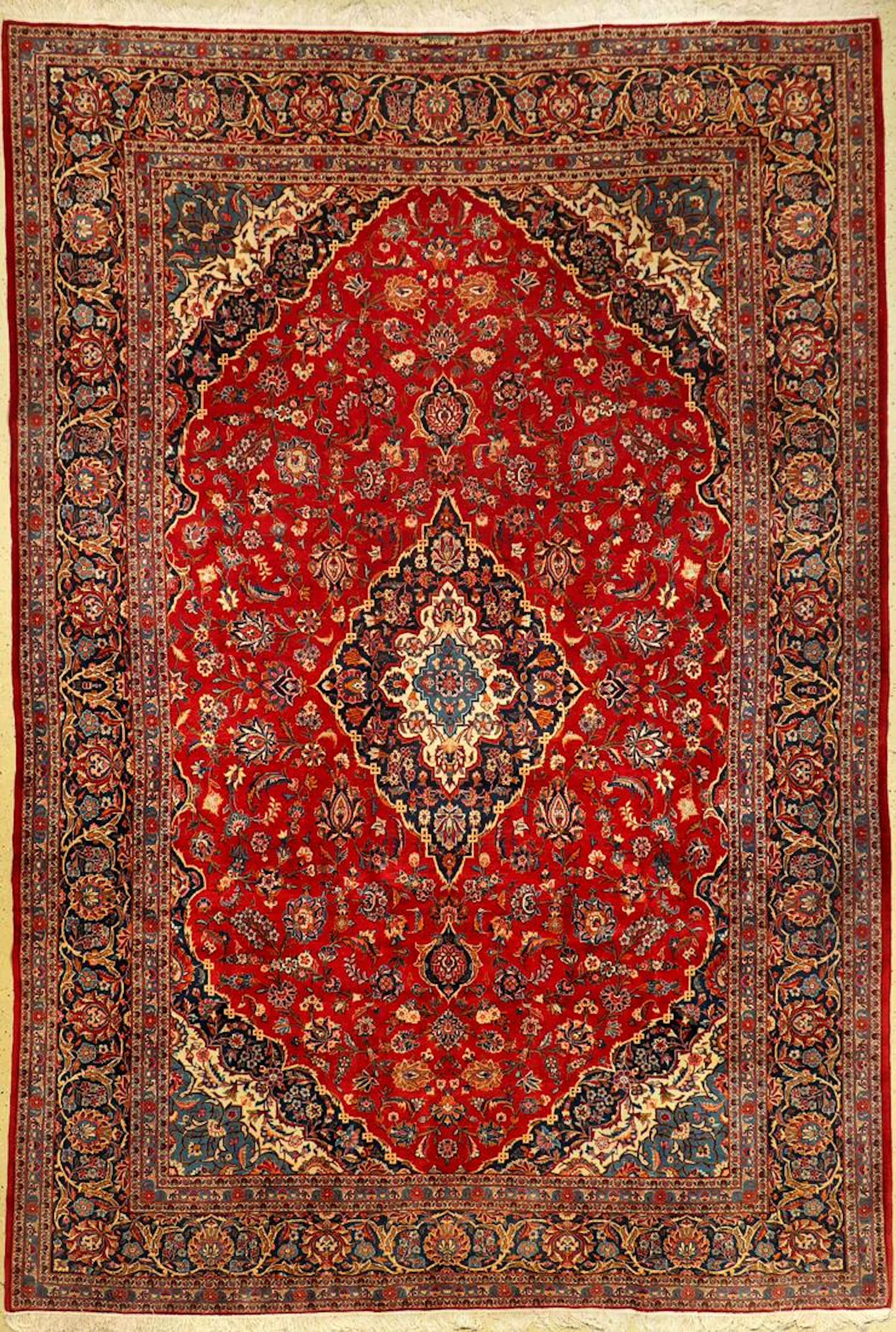 Kashan 'Ghotbi' Carpet (Signed),