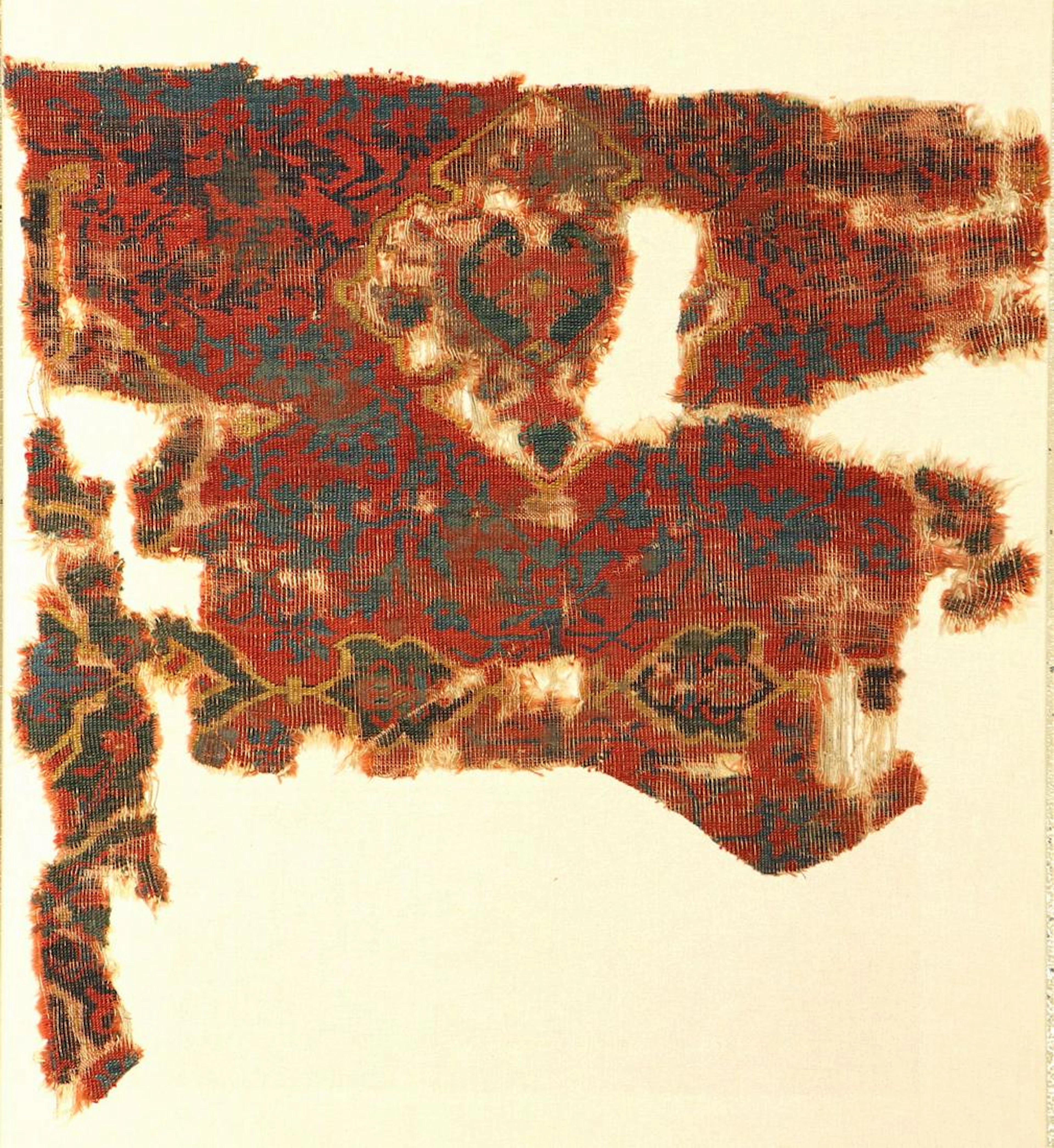 Early Medallion Oushak (Fragment),
