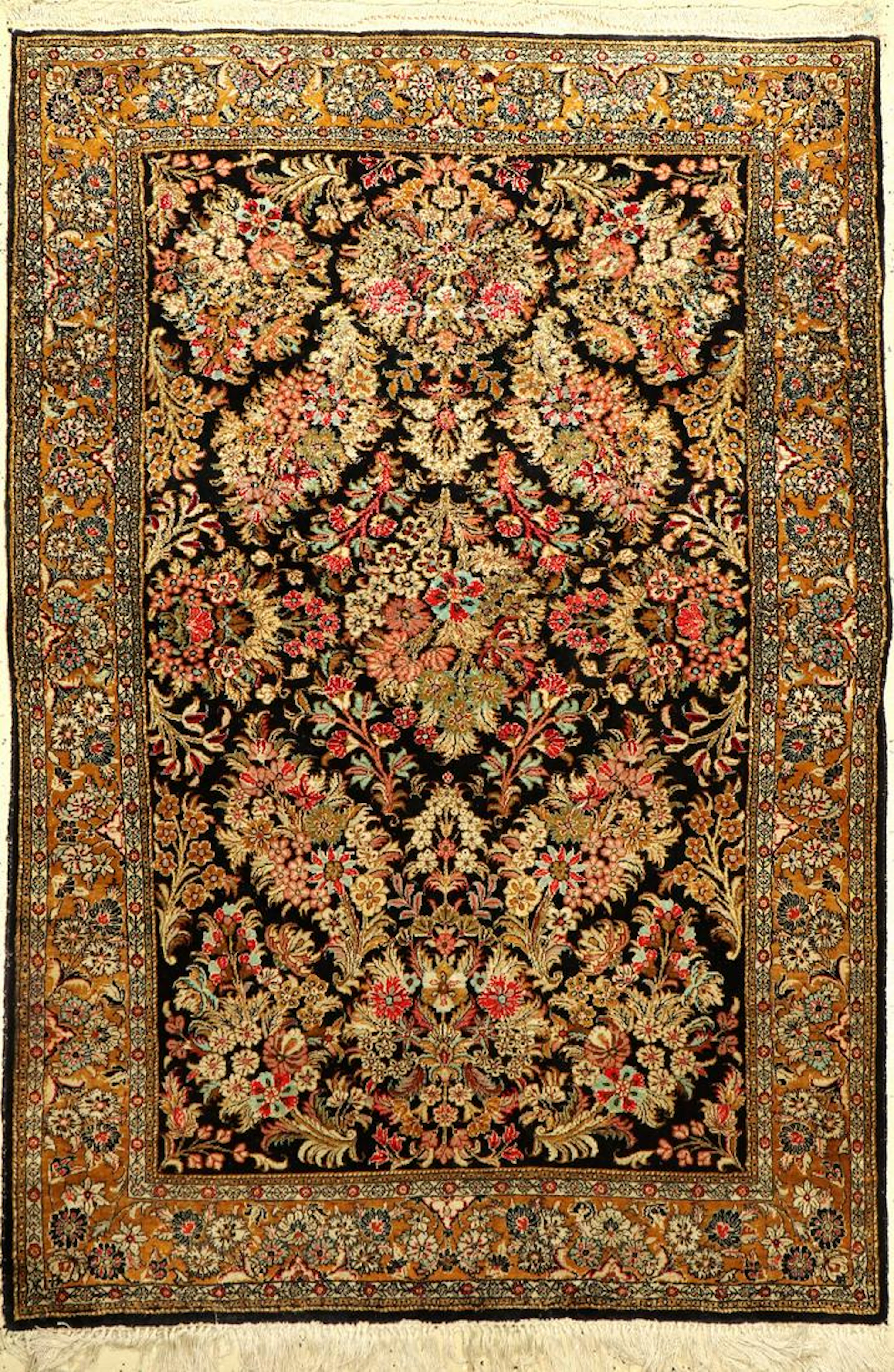 Ghom silk, Persia, approx. 40 years, pure natural