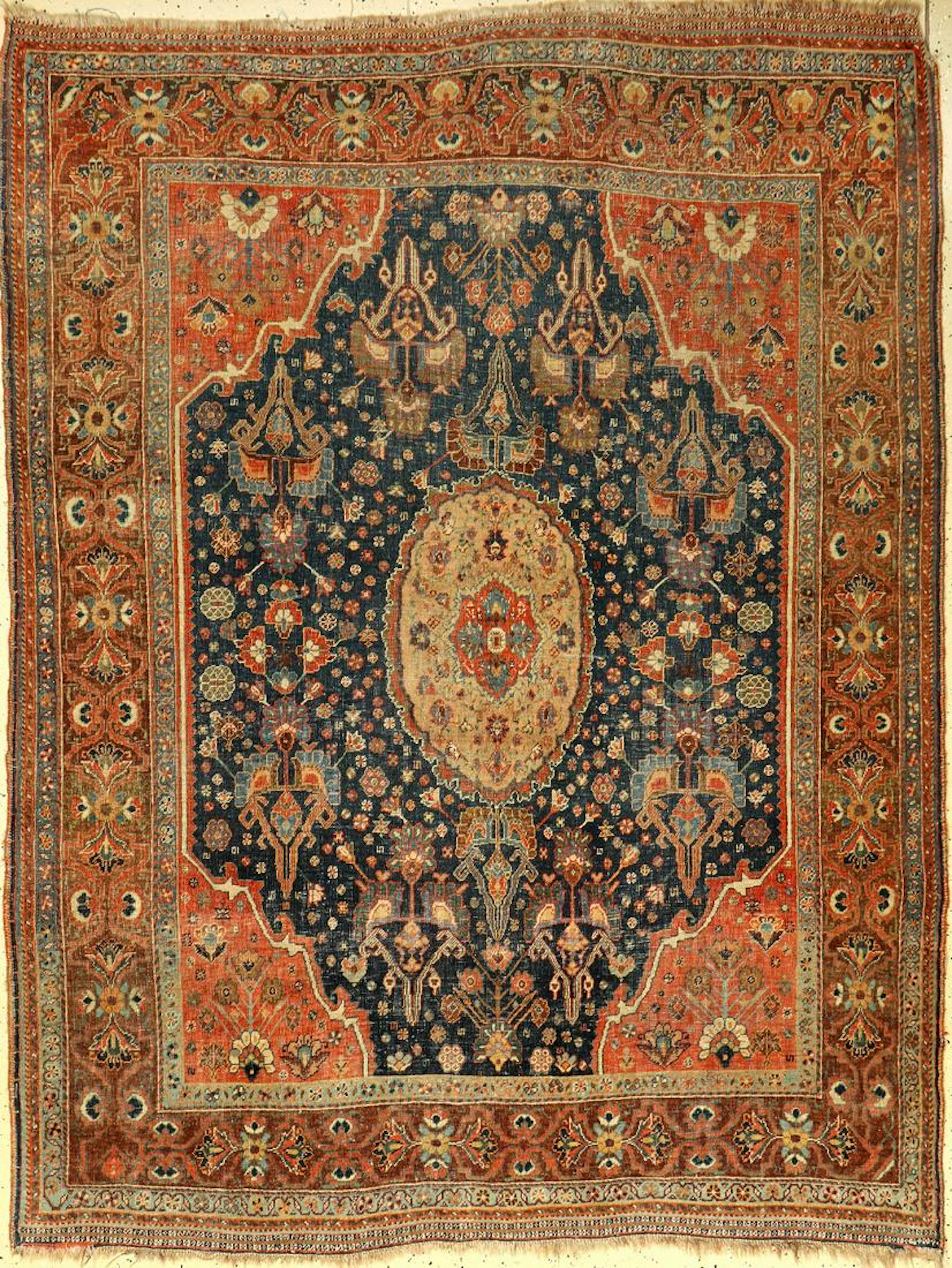 Shiraz, Persia, circa 60 years, wool on cotton