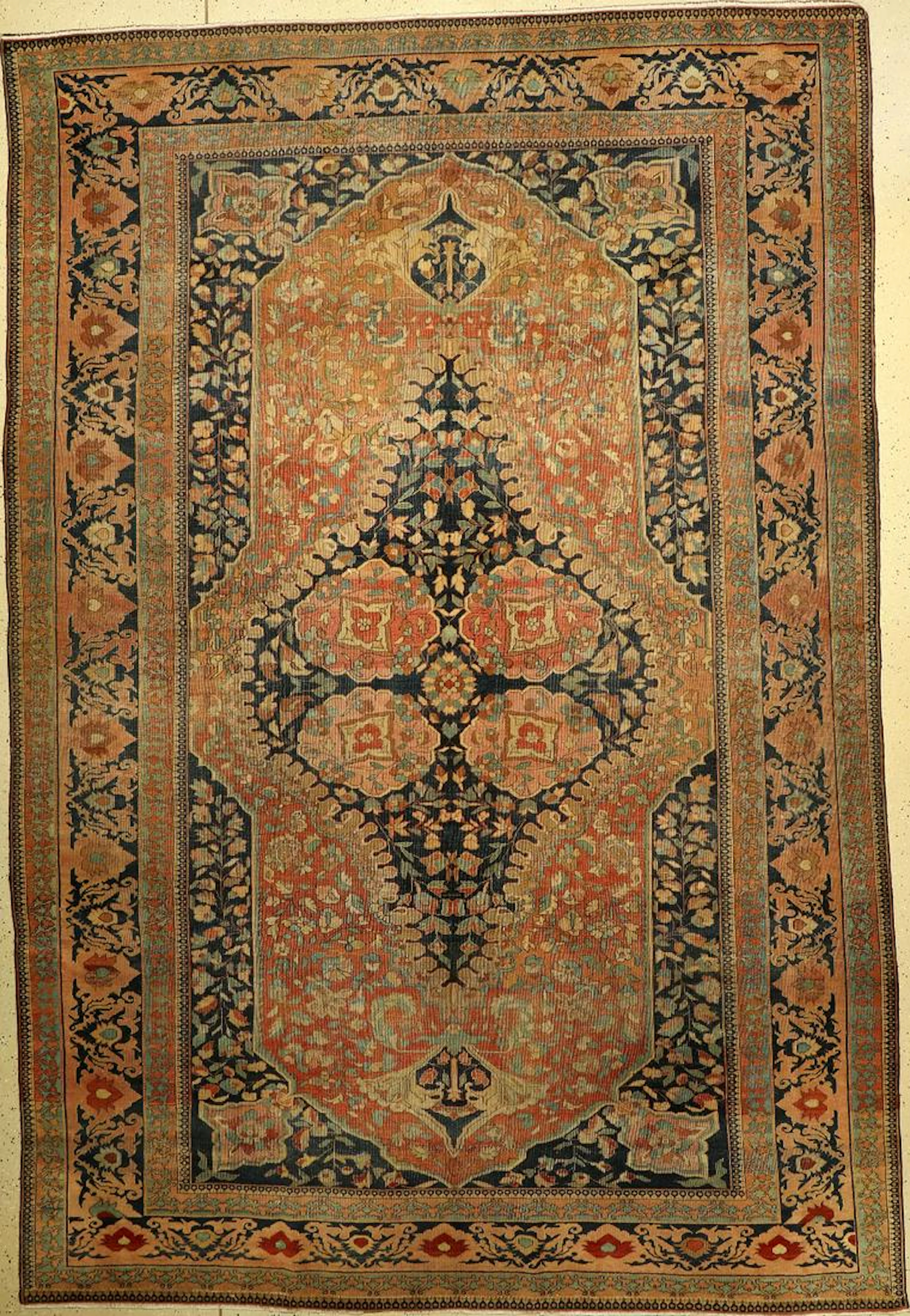 Farahan antique, Persia, 19th century, wool oncotton