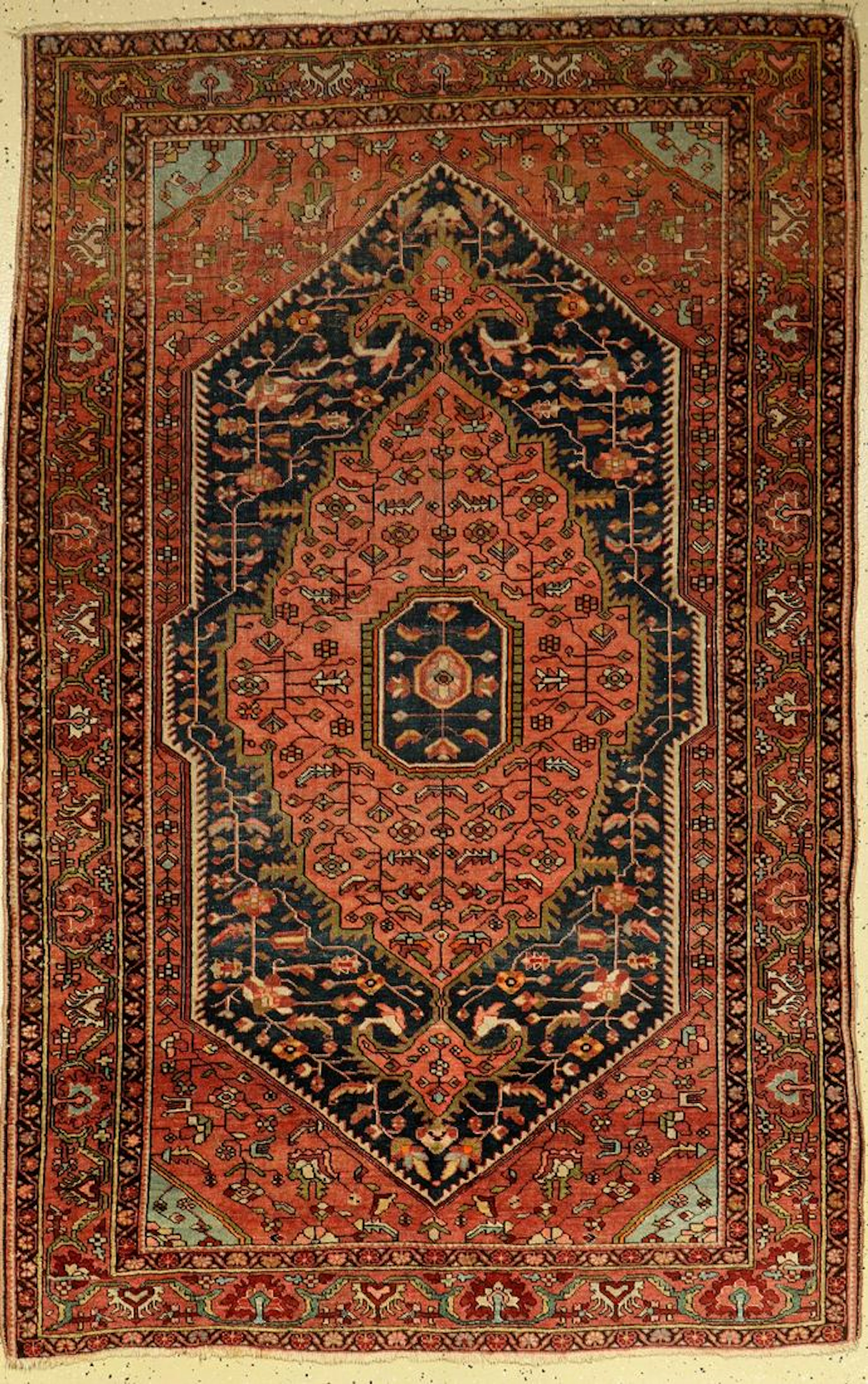 Farahan antik, Persia, 19.Jhd., Wolle auf Baumwolle