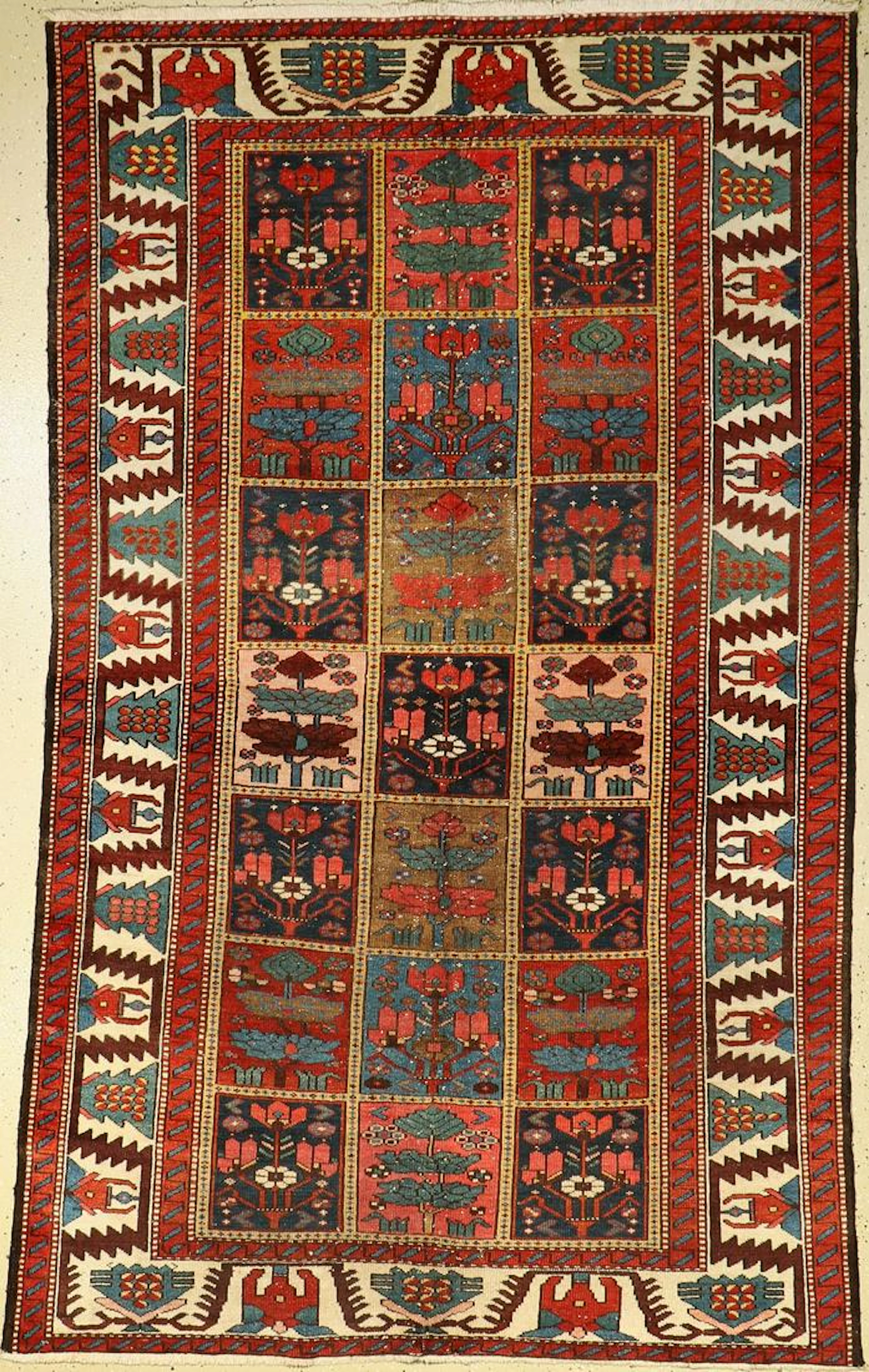 Bakhtiar old, Persia, around 1940, wool on cotton