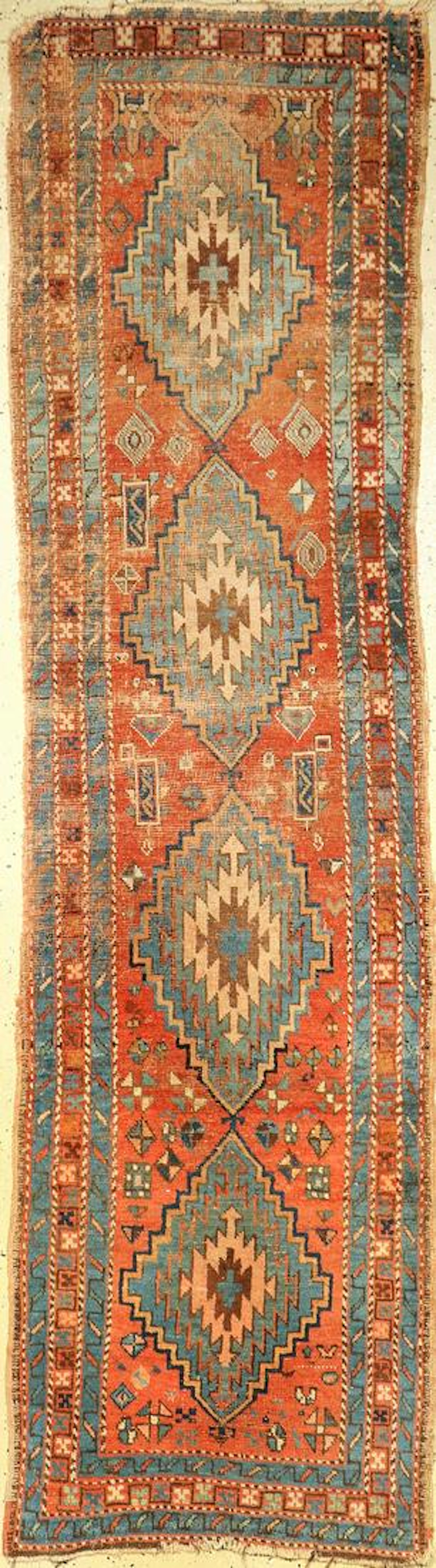 Heriz antique, Persia, around 1900, wool on cotton