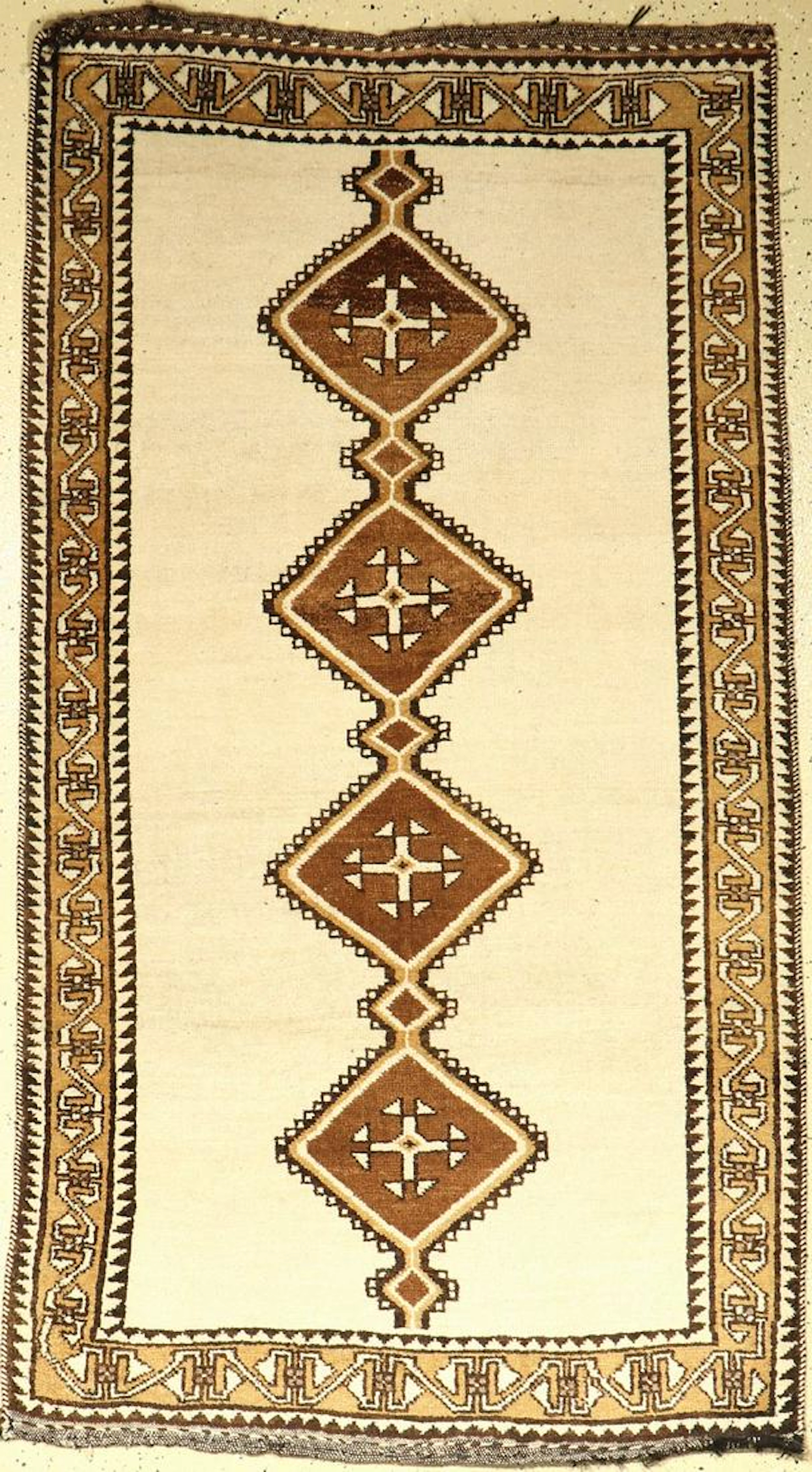 Gabbeh, Persia, approx. 50 years, wool on goathair
