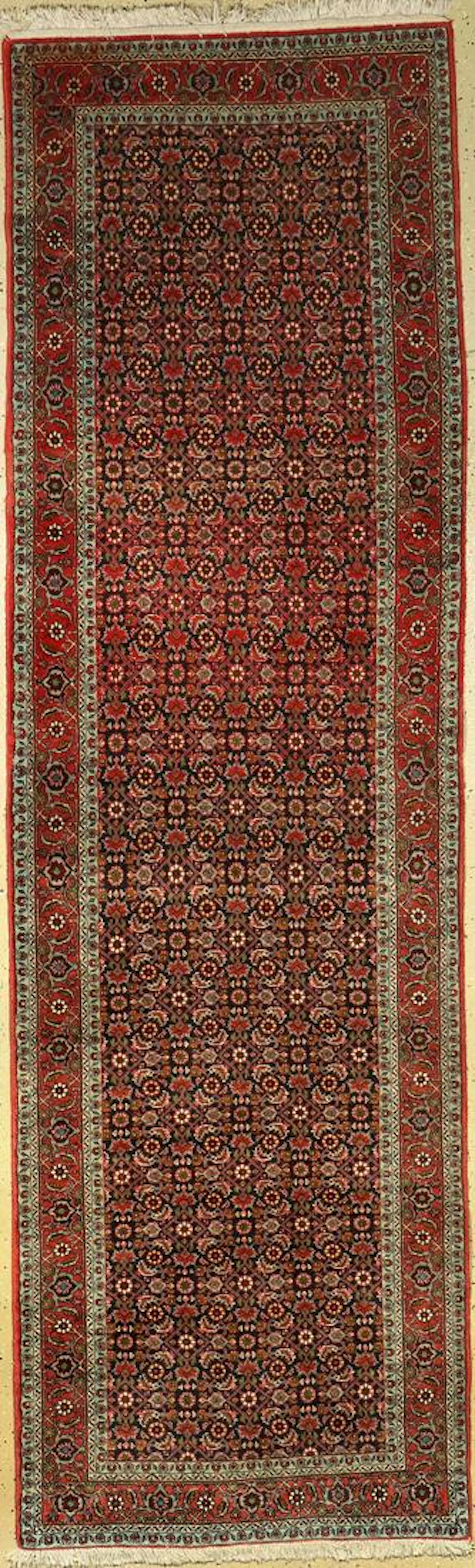 Bidjar runner, Persia, approx. 40 years, wool on cotton