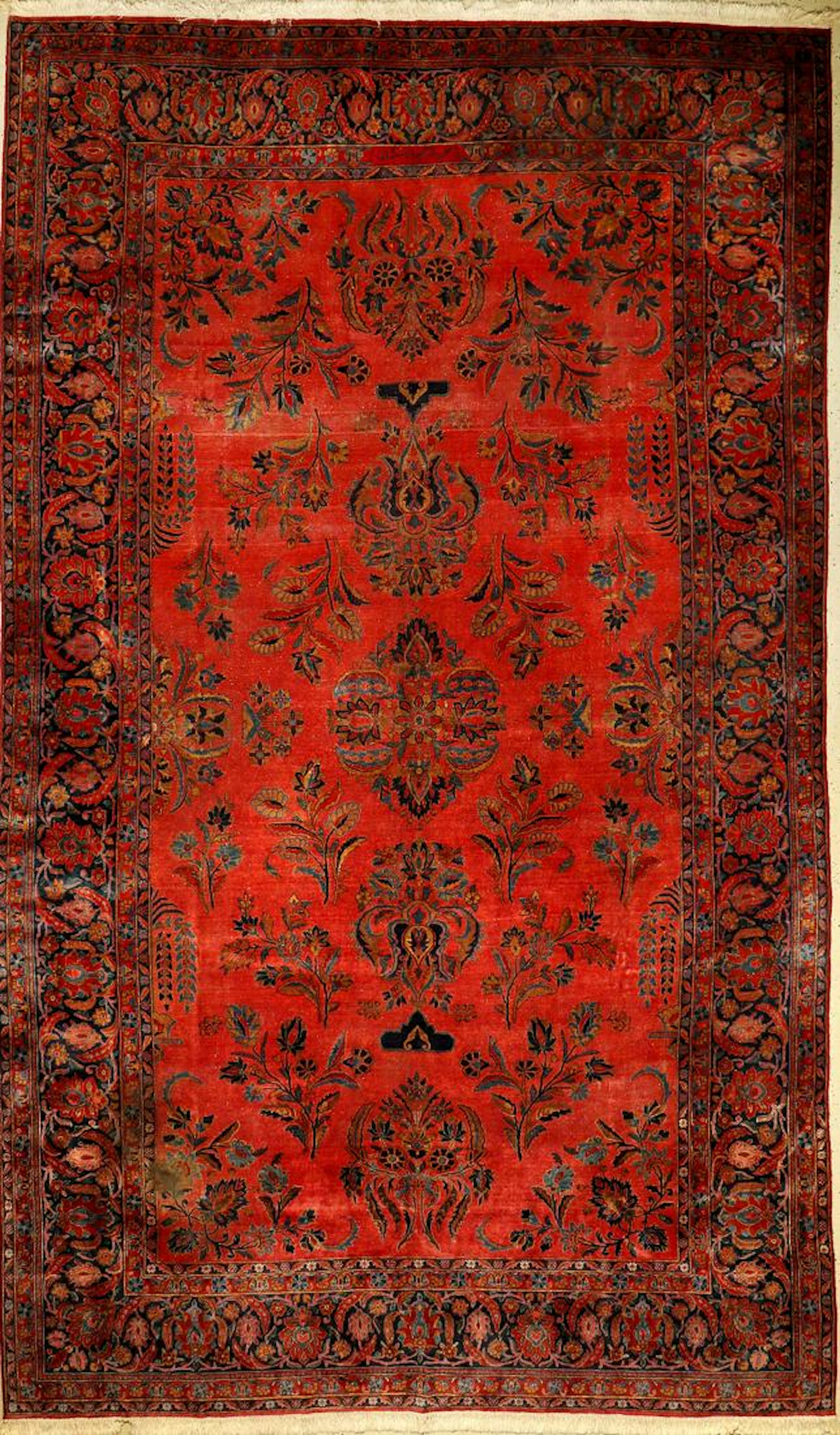 Manchester Kashan carpet antique, Persia, around 1900