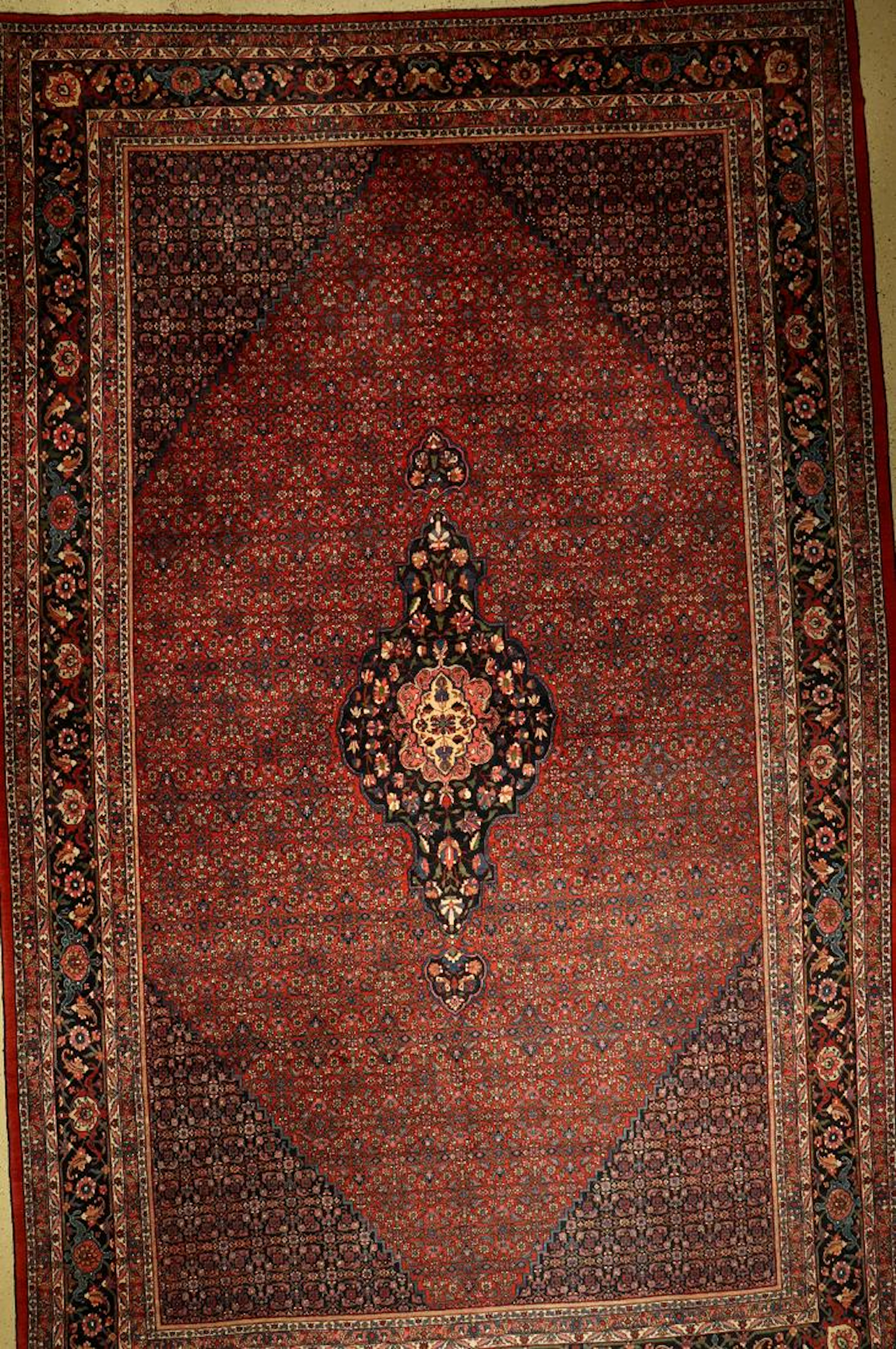 Bidjar old Carpet, Persia, around 1940, wool, approx.