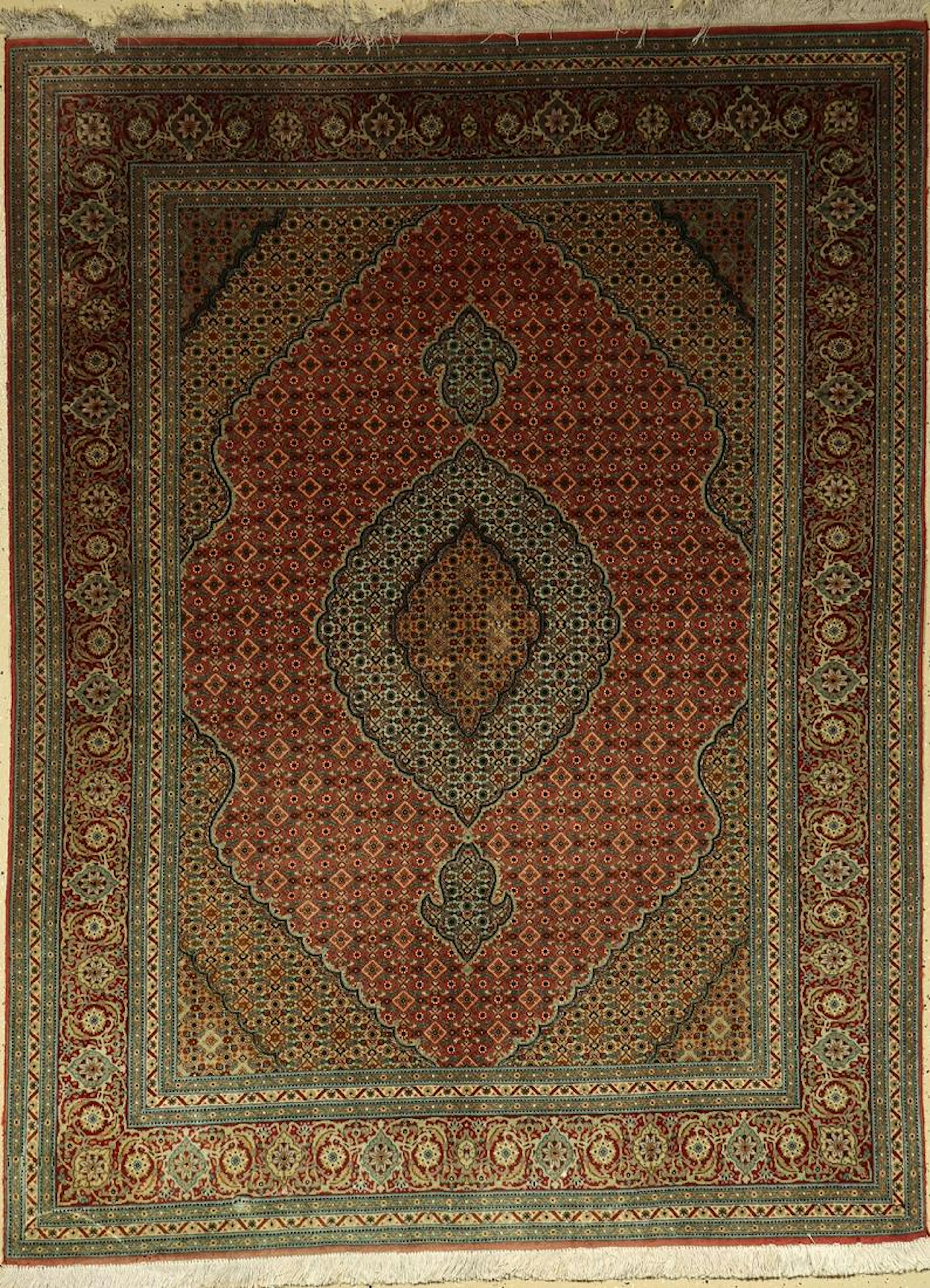 Tabriz fine Rug, Persia, approx. 30 years, wool with