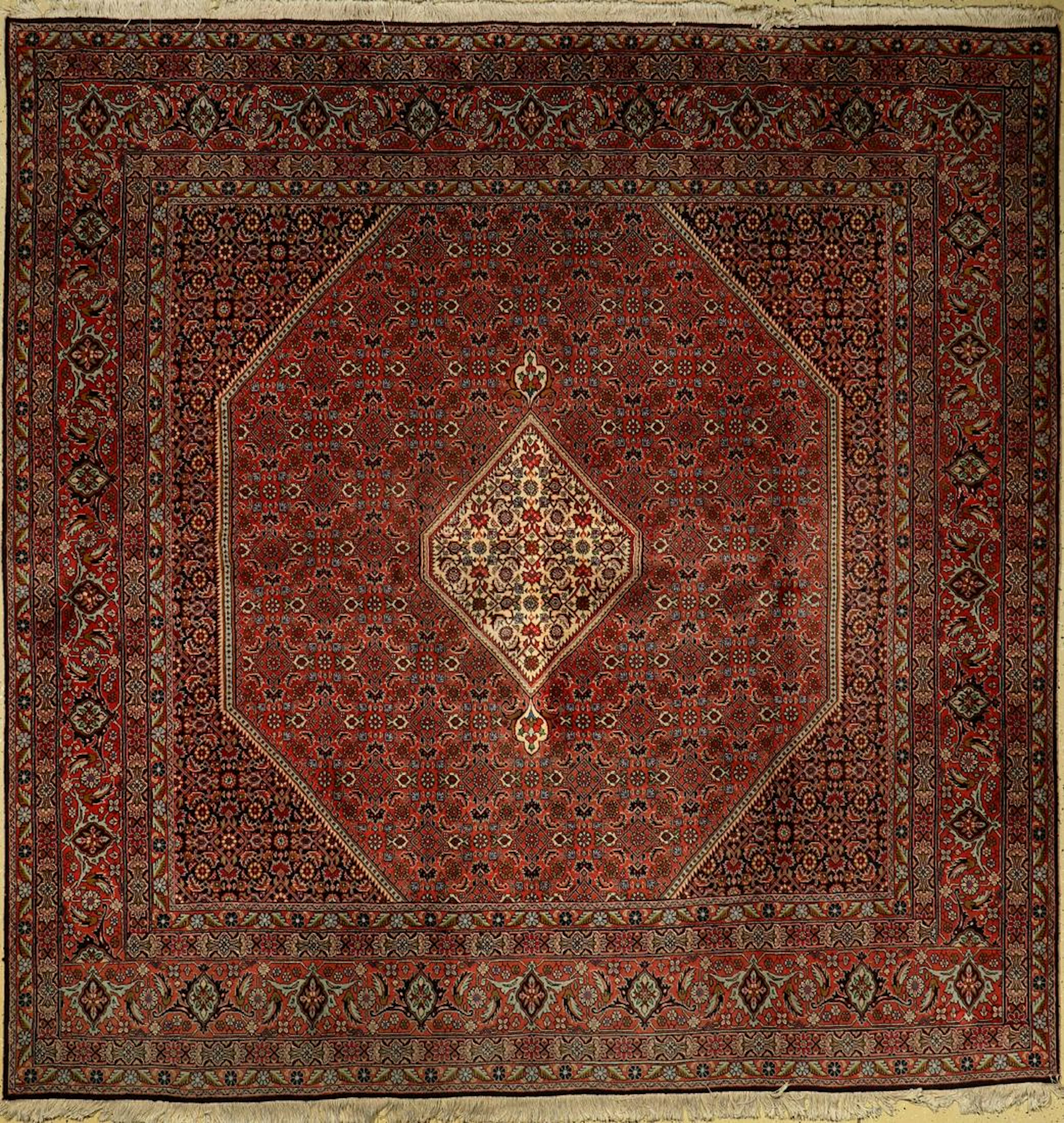 Bidjar Rug, Persia, approx. 40 years, wool on cotton