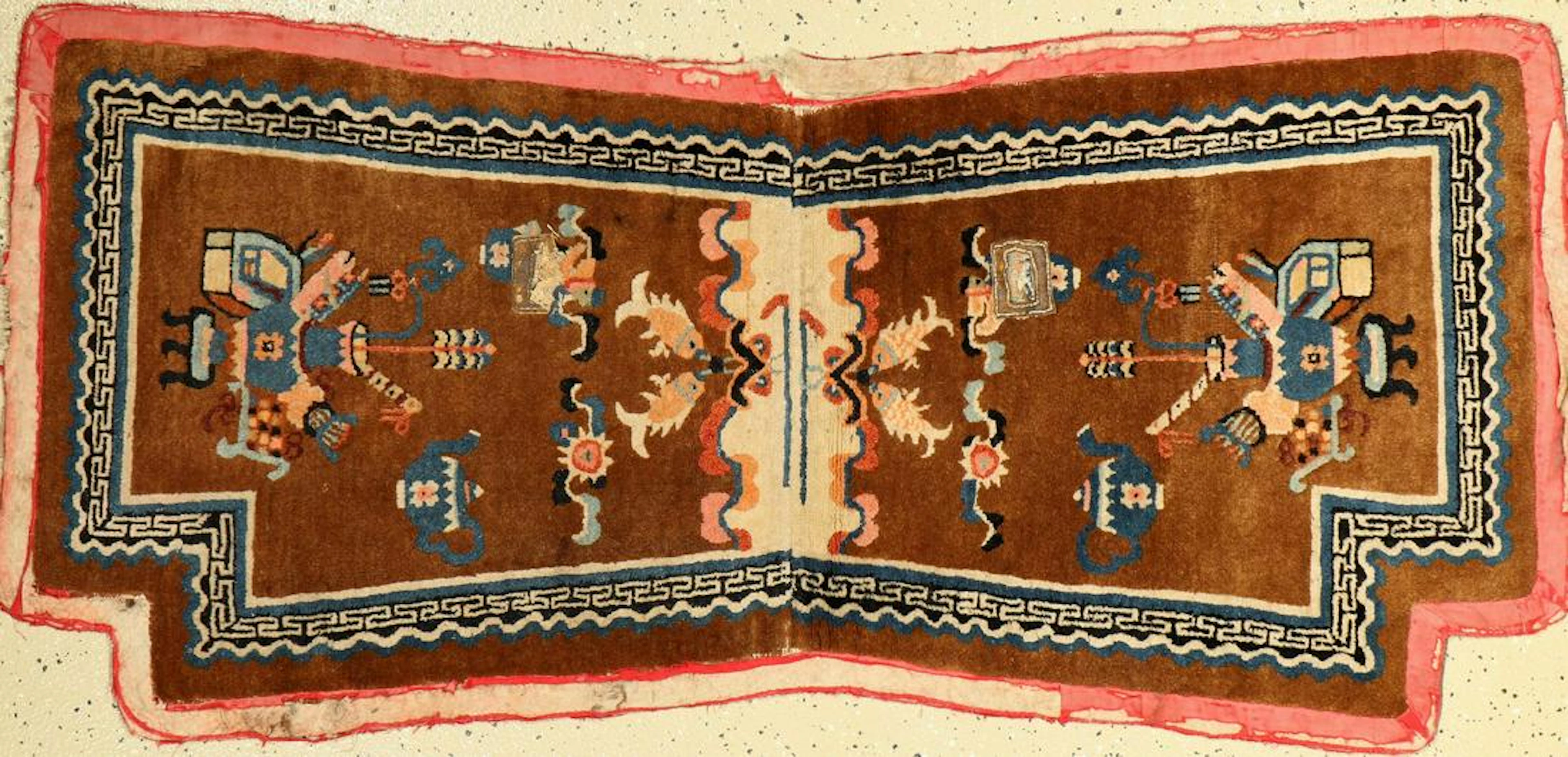 Saddle Tibet, Tibet, around 1920, wool on wool
