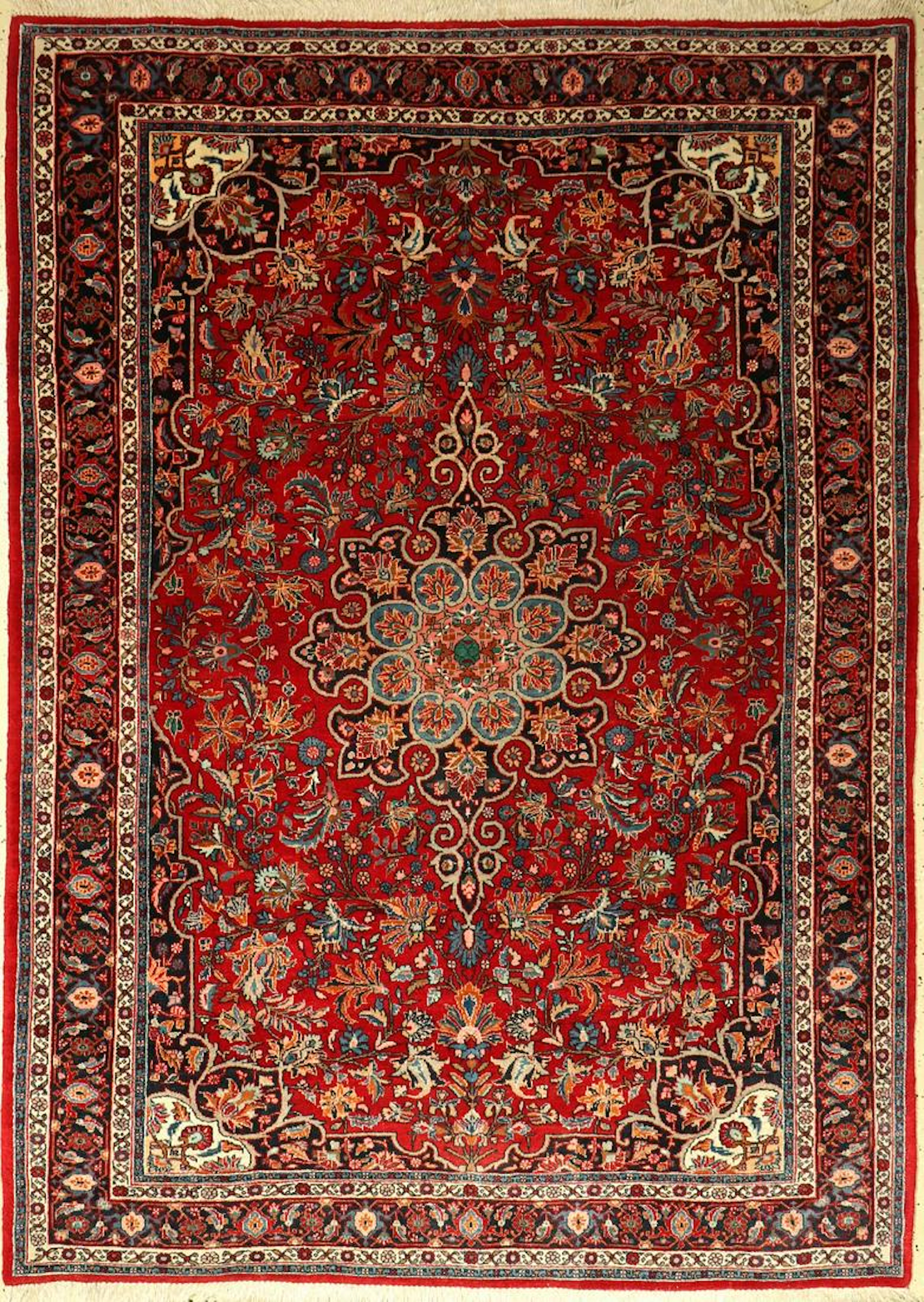 Bidjar old rug, Persia, approx. 60 years, wool on