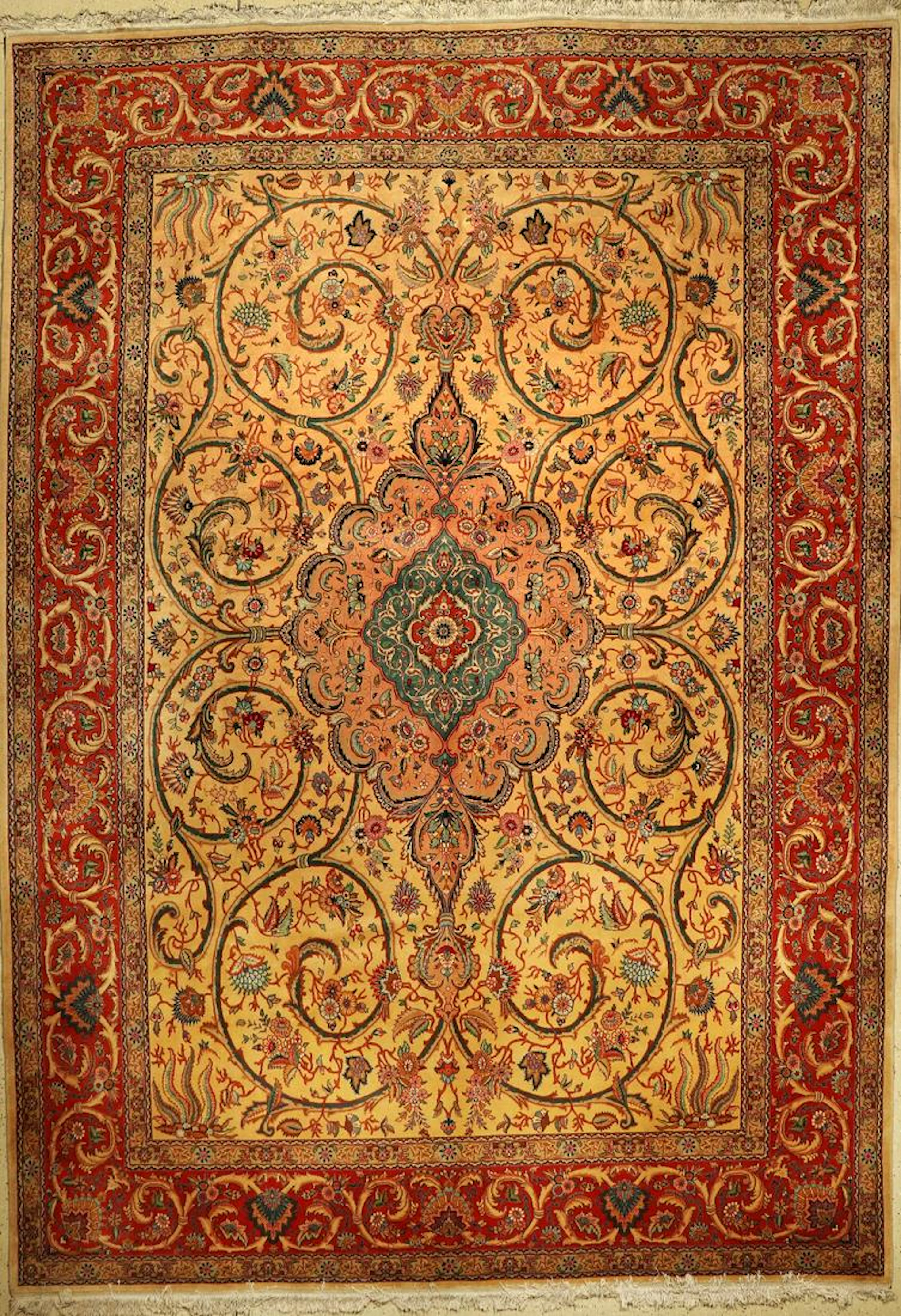 Tabriz fine old carpet (50 RAJ), Persia, around 1950