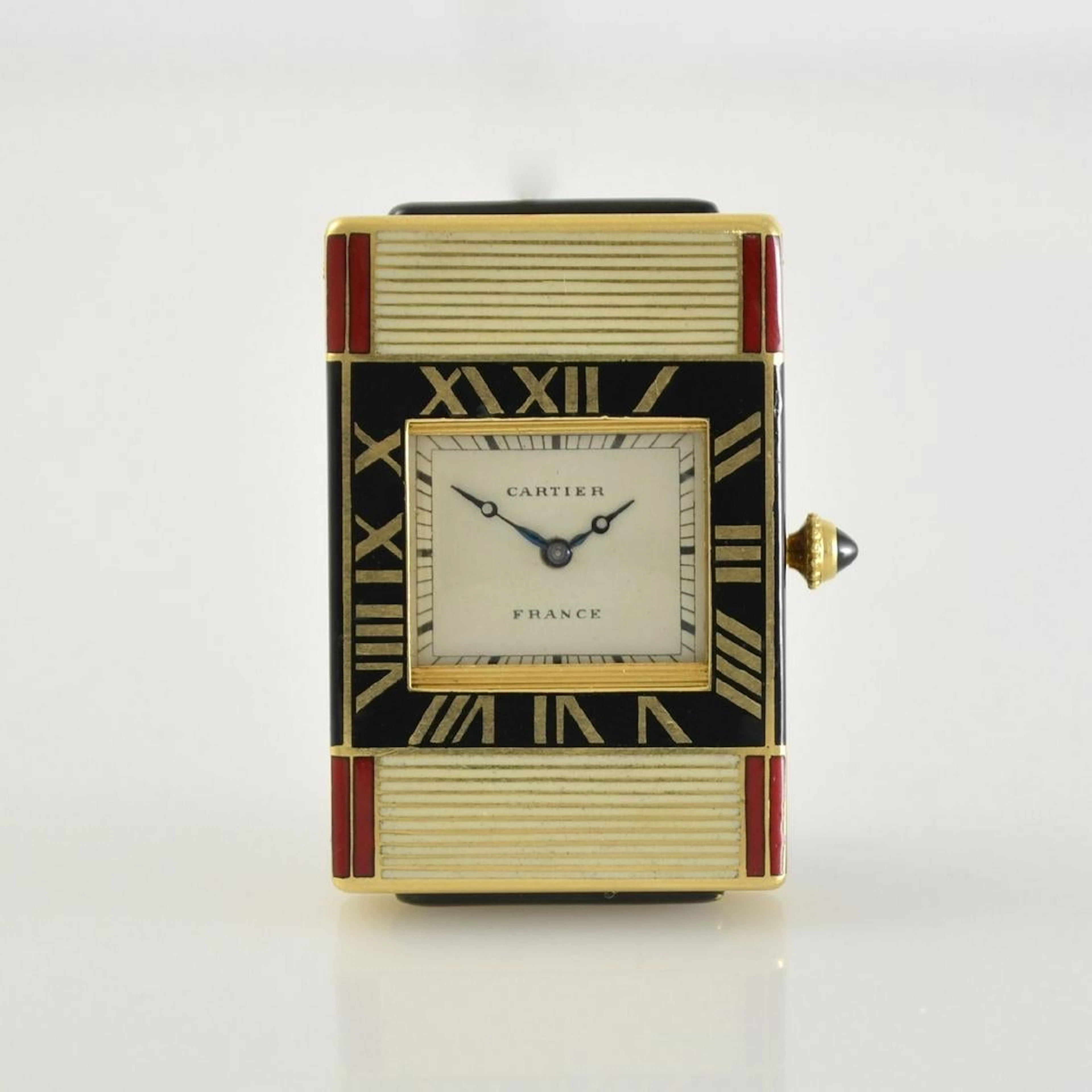 CARTIER Eclipse Shutter very rare 18k wristwatch