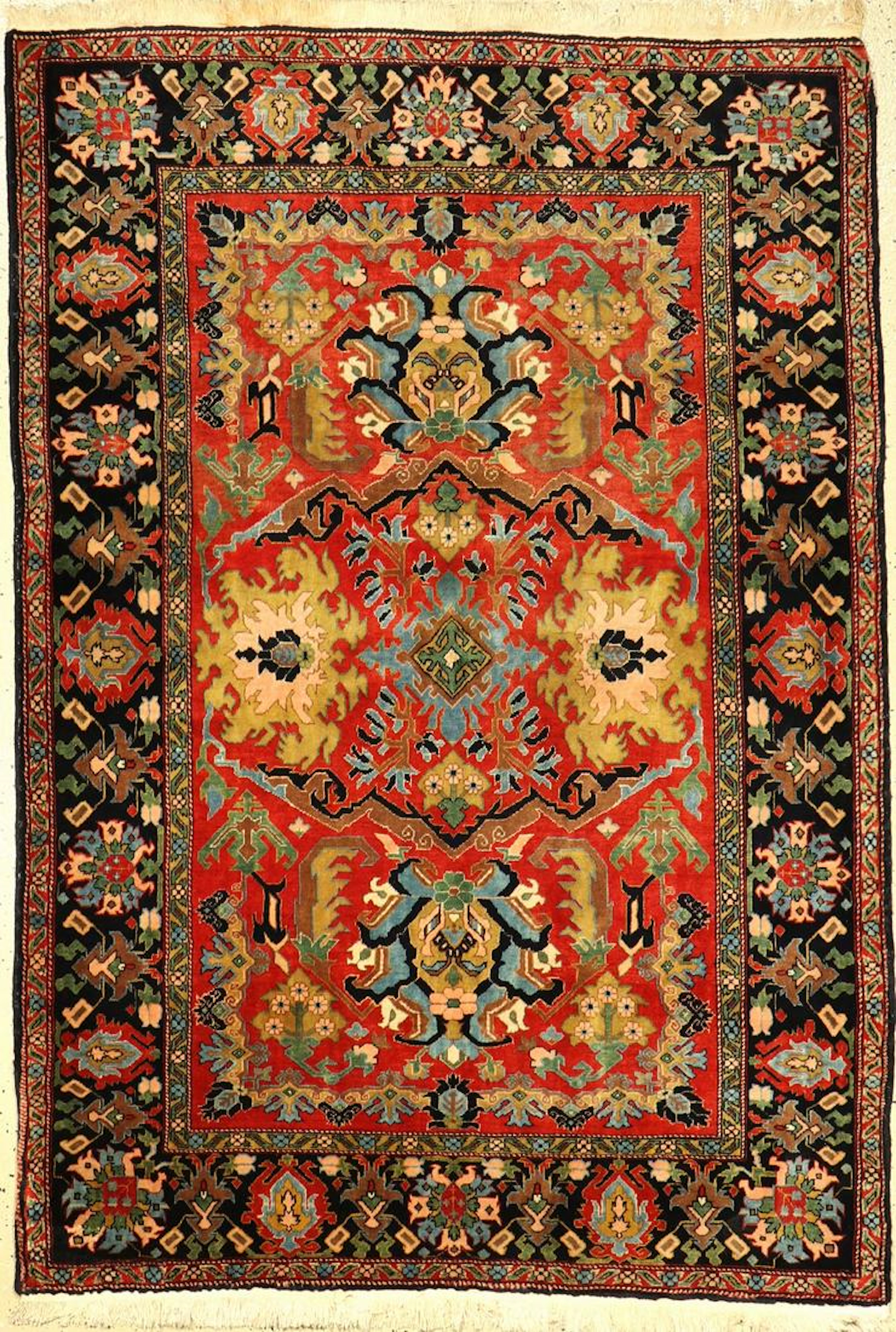 Fine Azeri old, Azerbaijan, around 1940, wool on cotton
