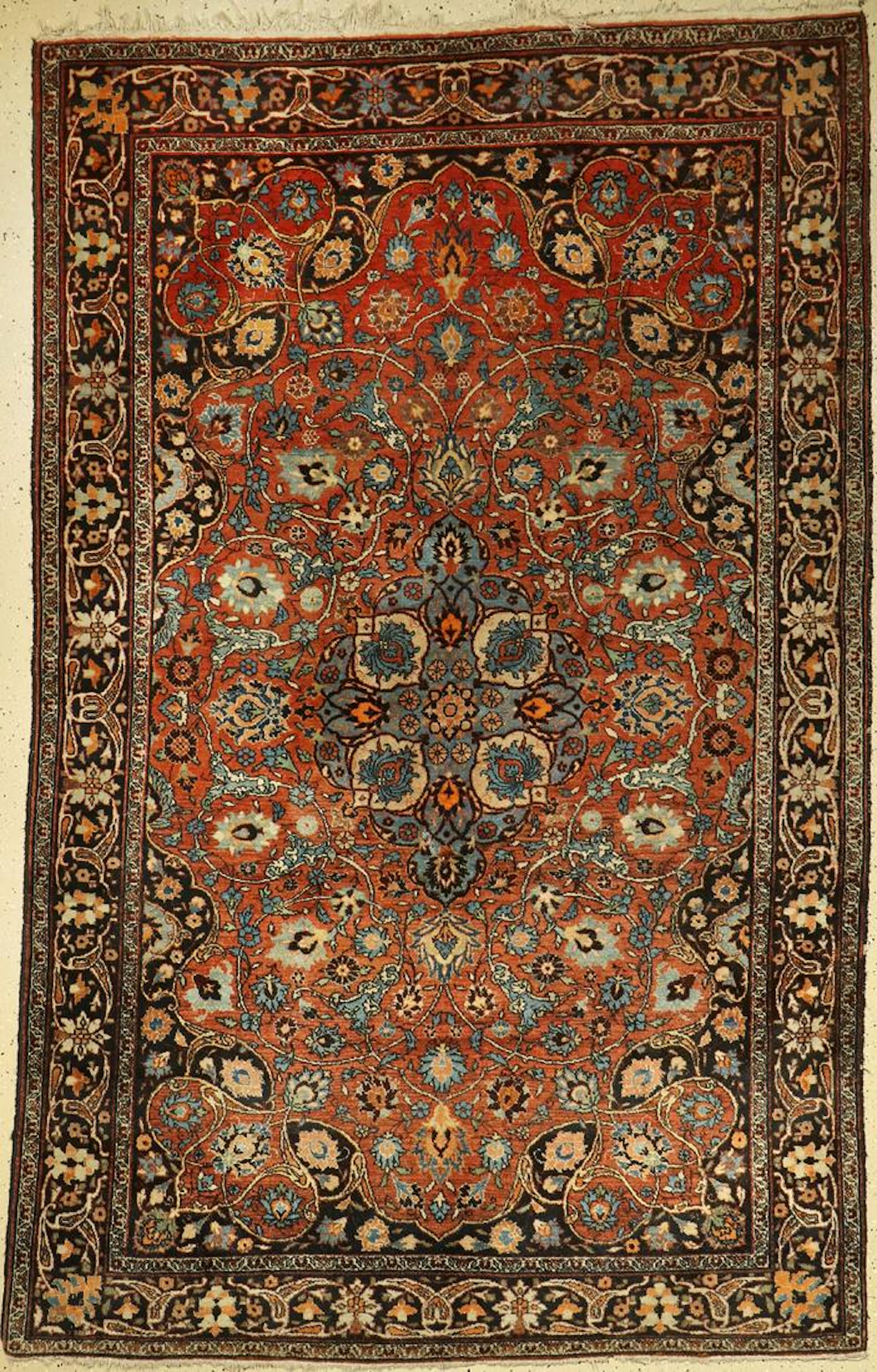 Tabriz old, Persia, around 1930, wool on cotton