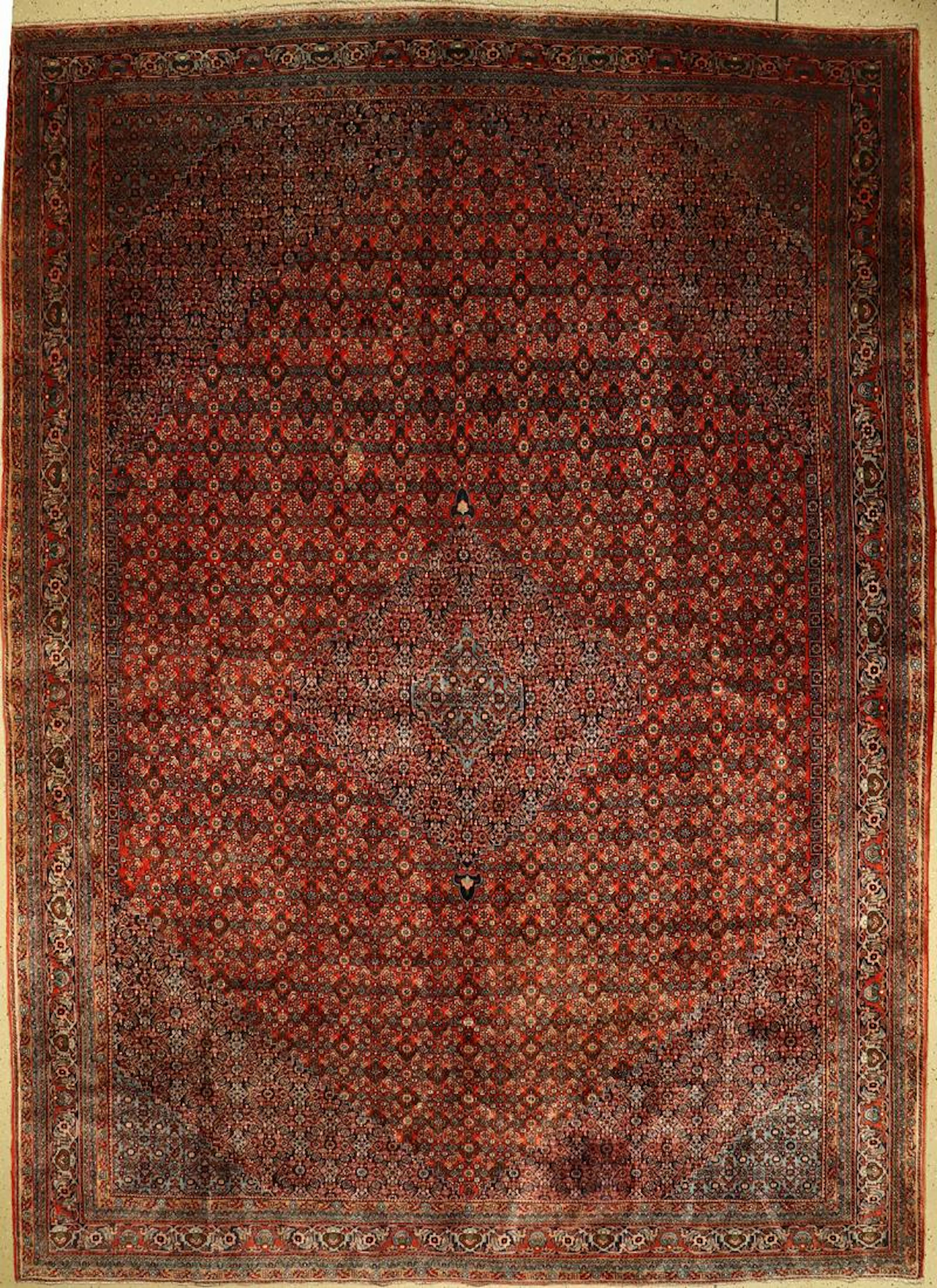 Bidjar old fine, Persia, around 1940/1950, cork wool