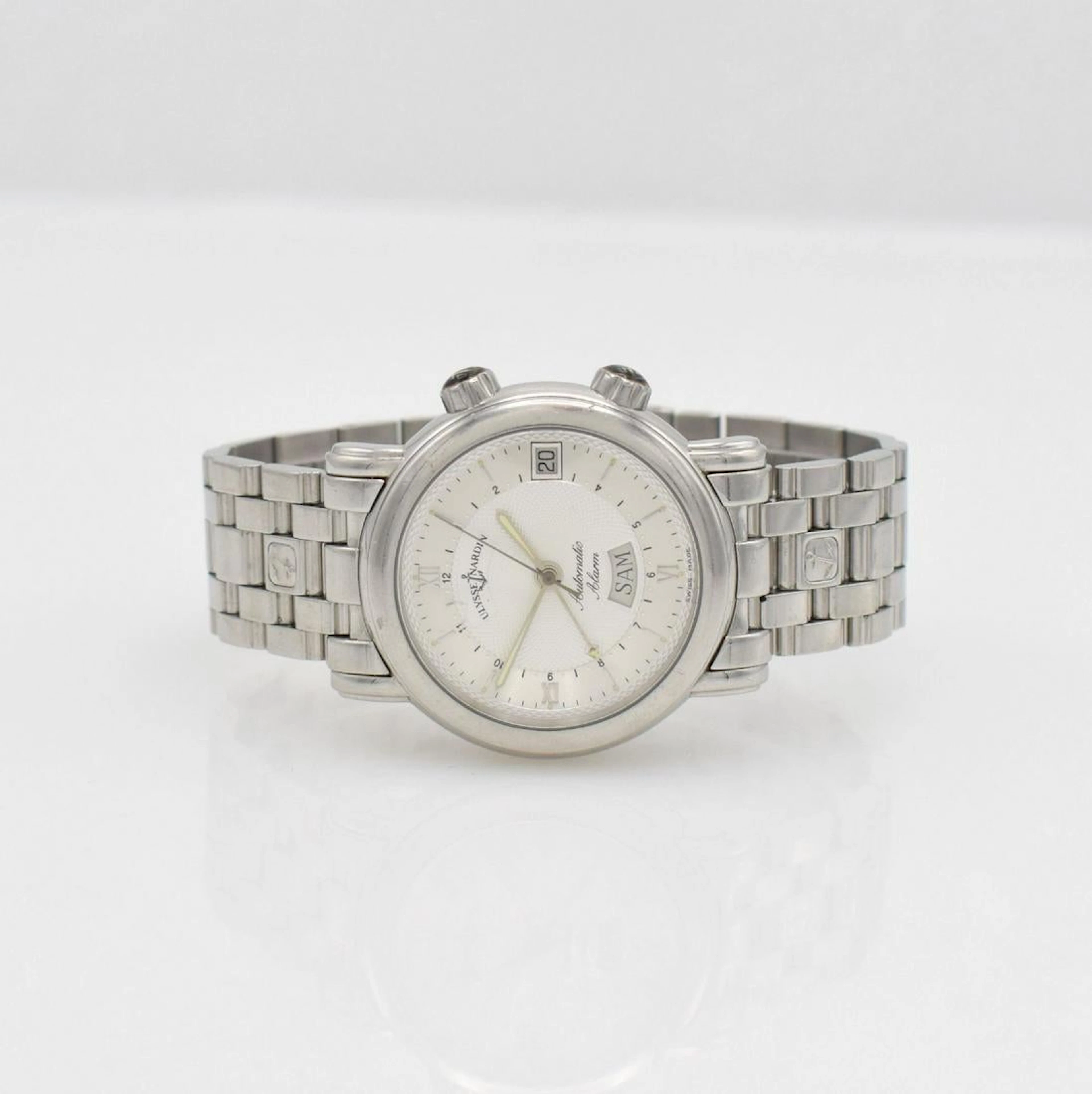 ULYSSE NARDIN gents wristwatch San Marco alarm