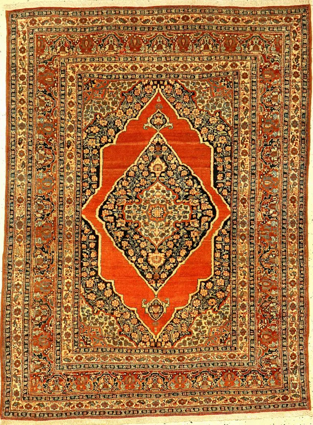 Fine Tabriz 'Hadji-Jalili' Rug,