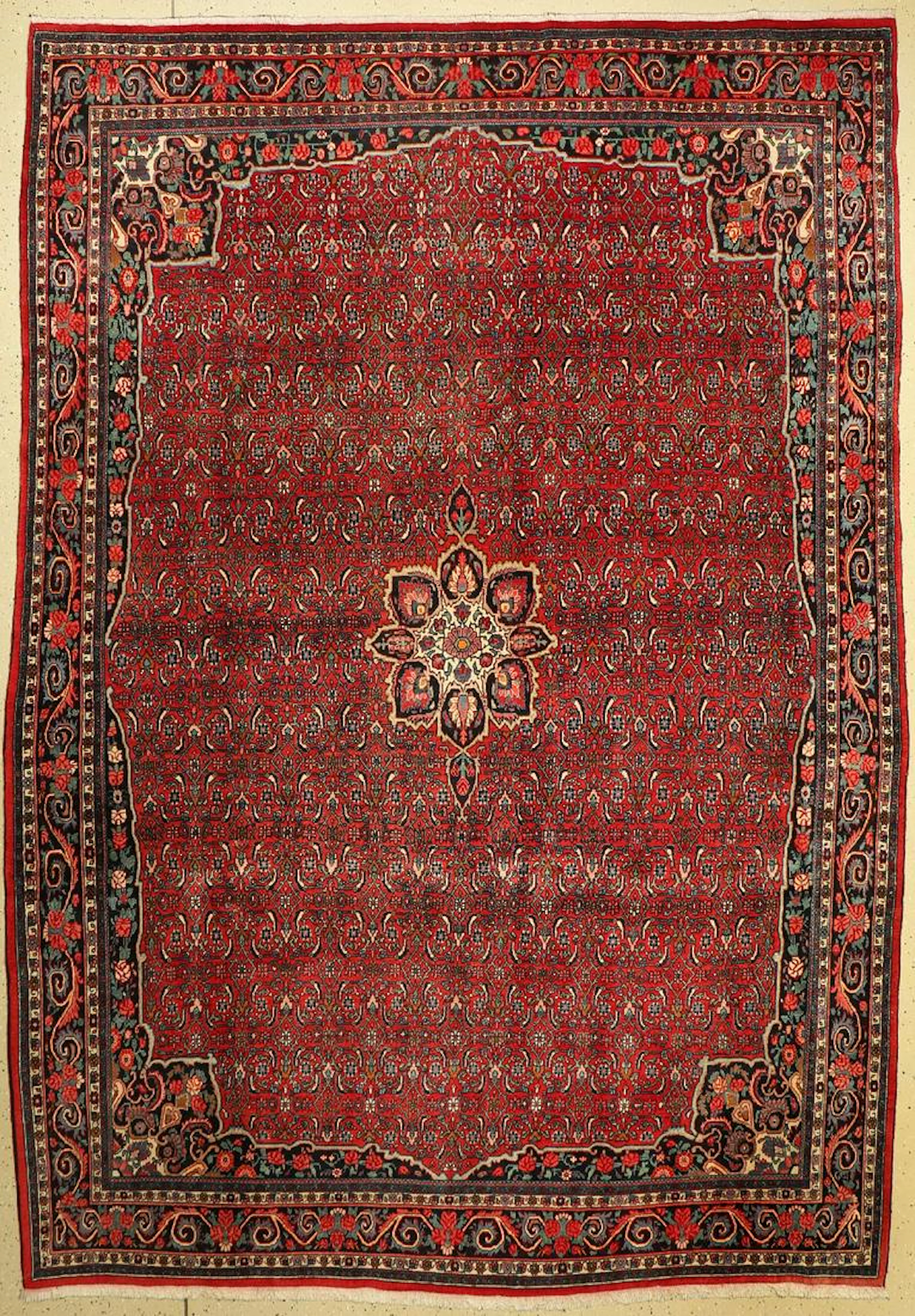 Bidjar fine old, Persia, around 1940, wool, approx. 263