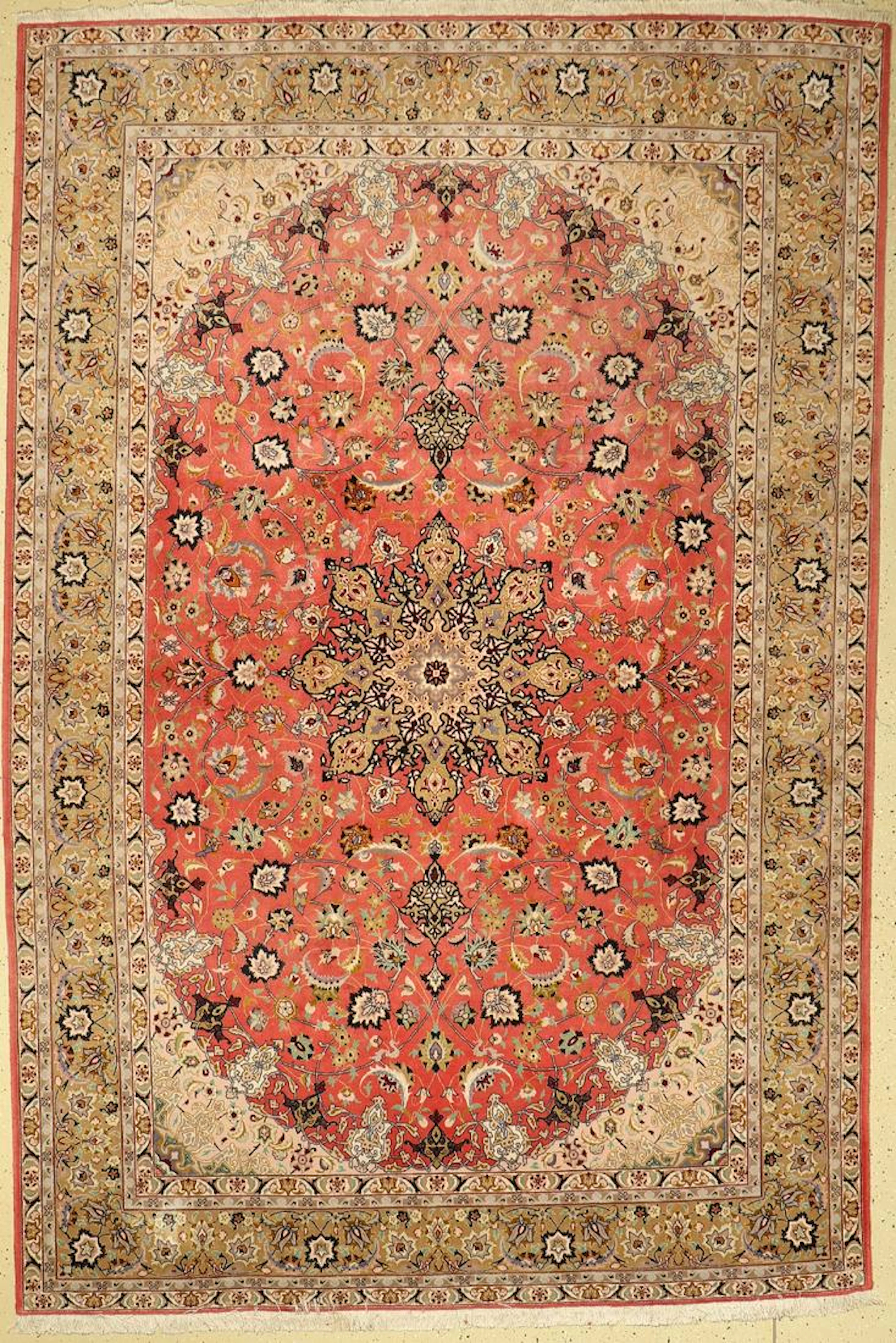 Tabriz fine (50 Raj), Persia, approx. 50 years, wool