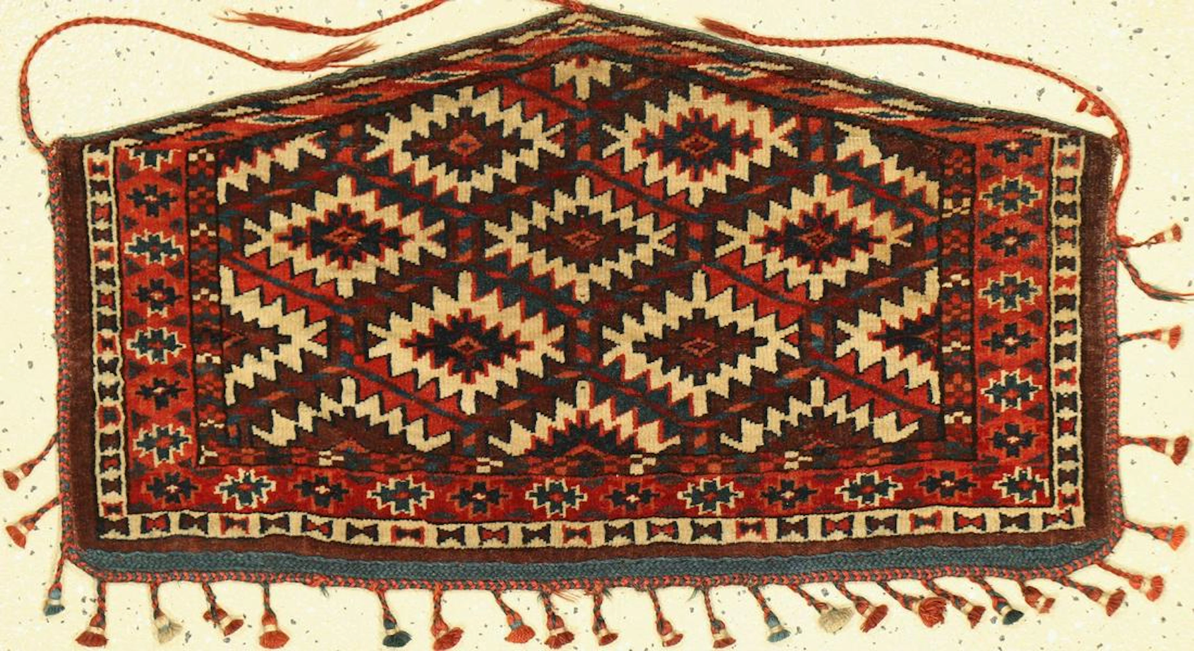 Yomuth Asmalyk antique, Turkmenistan, around 1900, wool