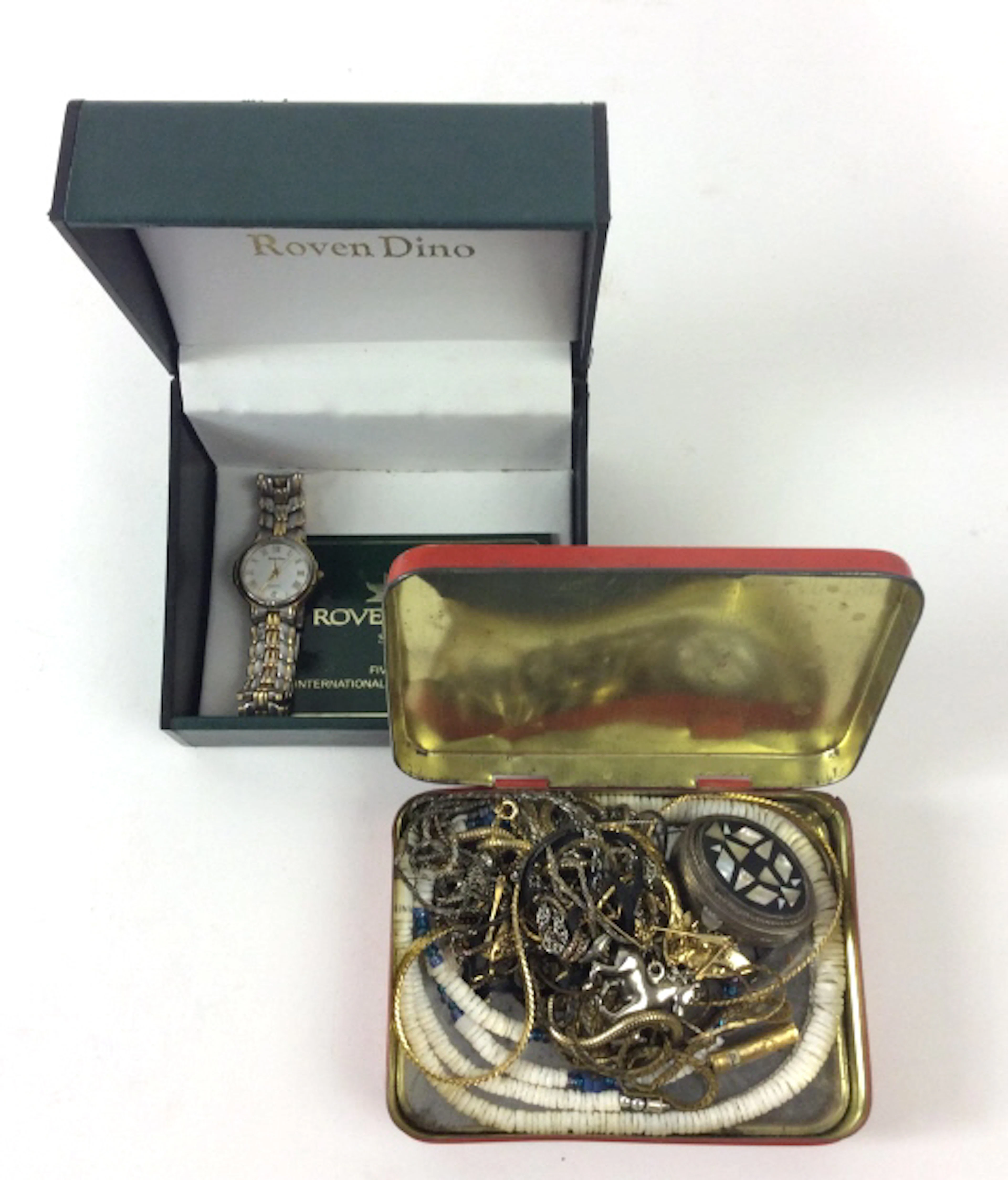 Roven Dino Ss Ladies Watch & Costume Jewelry