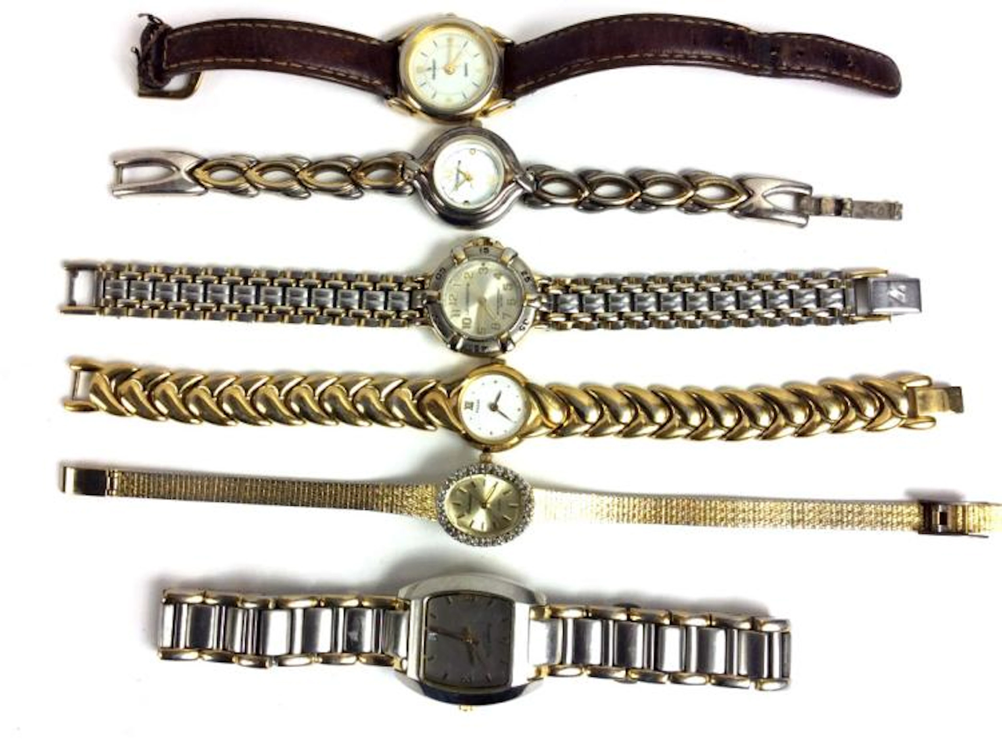 Elgin, Peugeot, Liz Claiborne Ladies Watch Lot